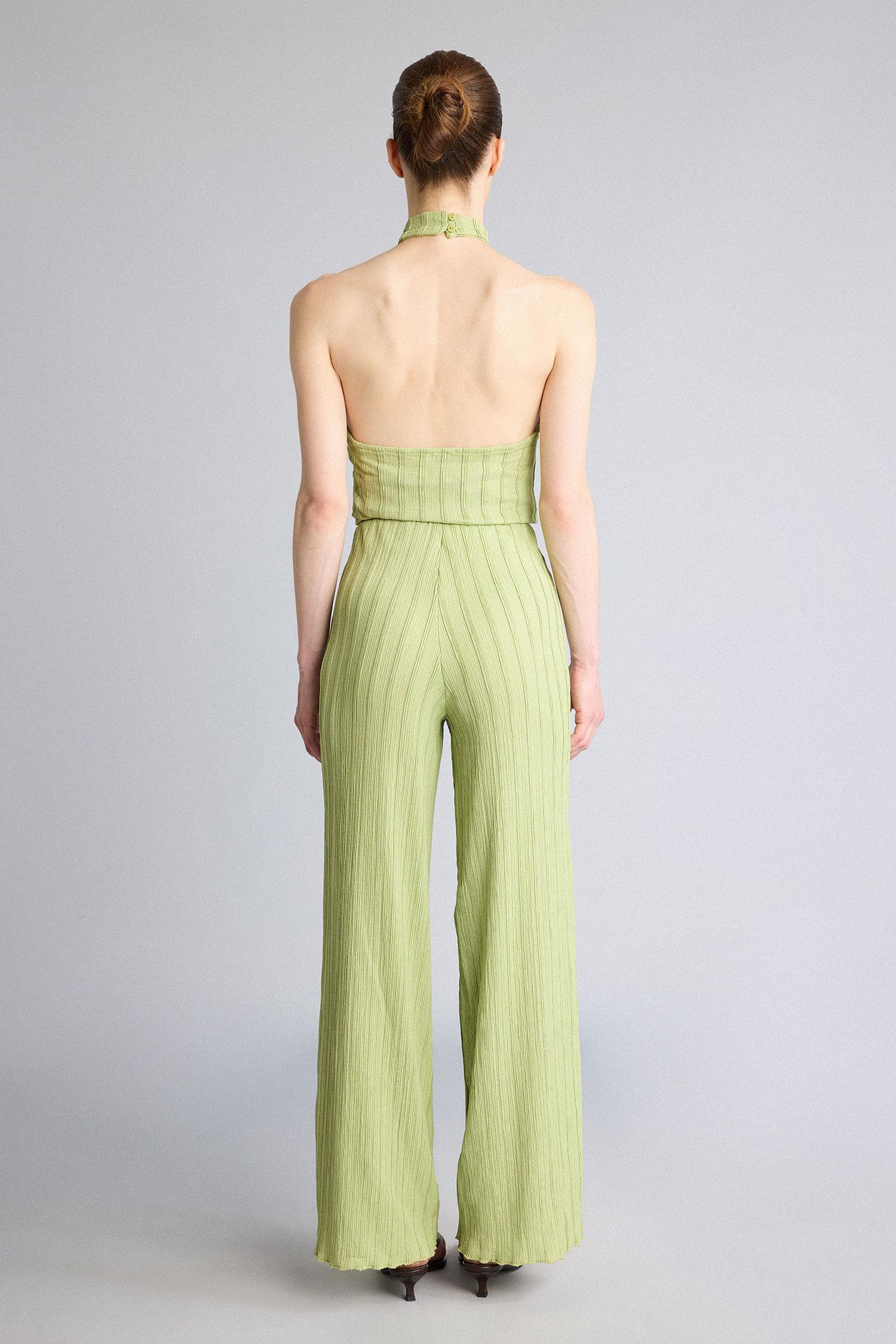 DeFacto Wide Leg Kırışık Dokulu Pantolon görsel 7