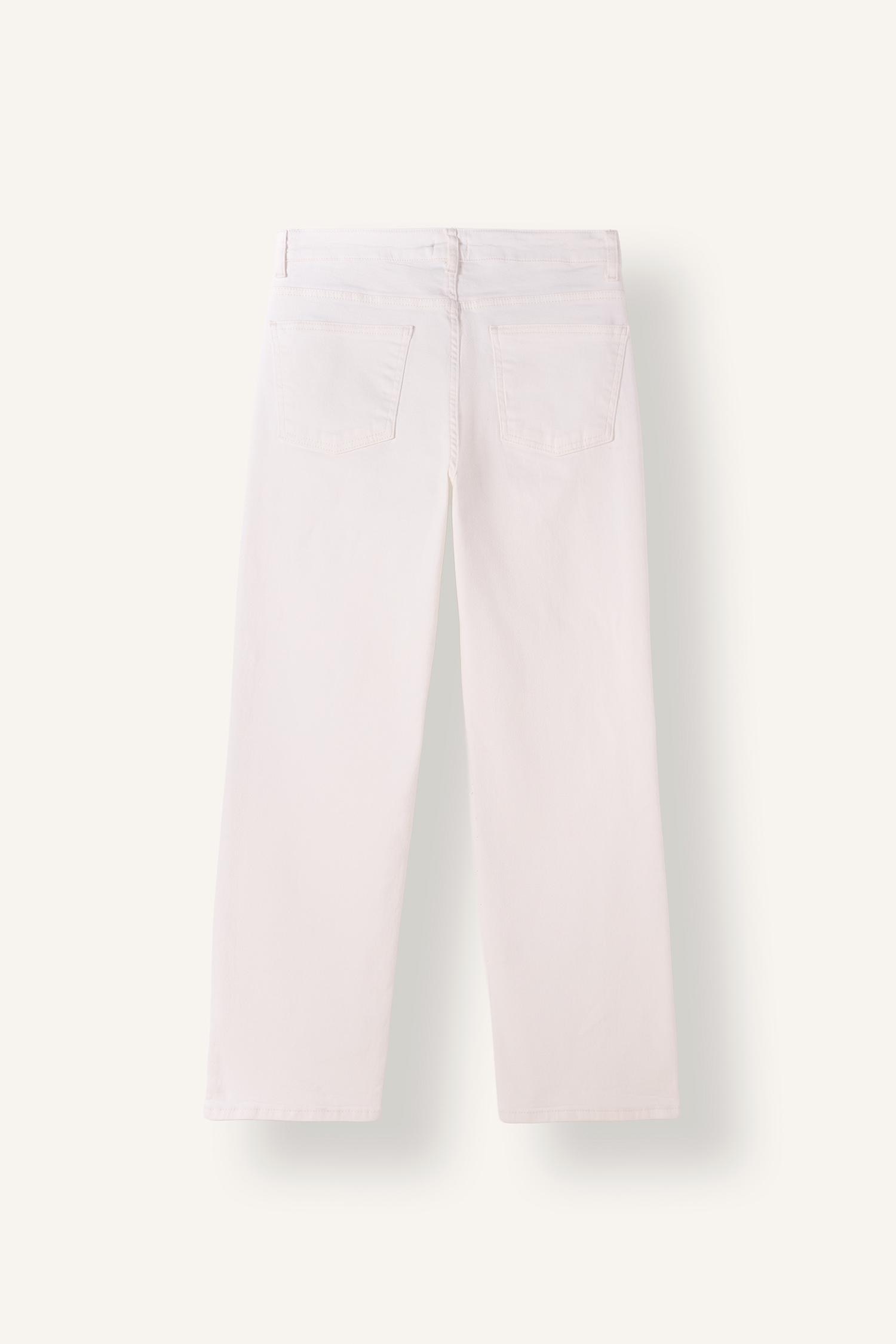 DeFacto Comfort Straıght Normal Bel Bilek Boy Jean Pantolon görsel 5