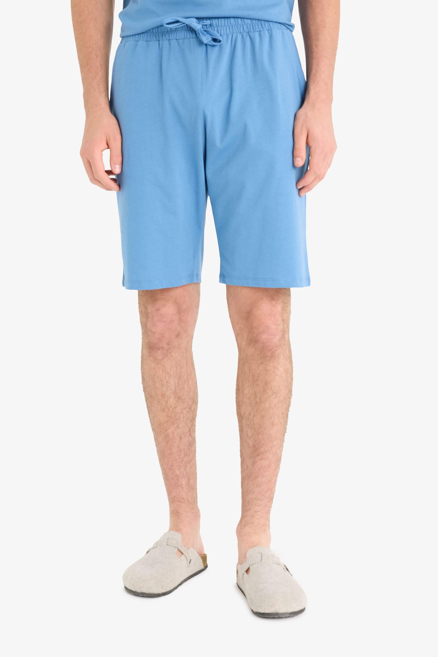 Pijama Takımı Baskılı Kısa Kollu Üst Şort 