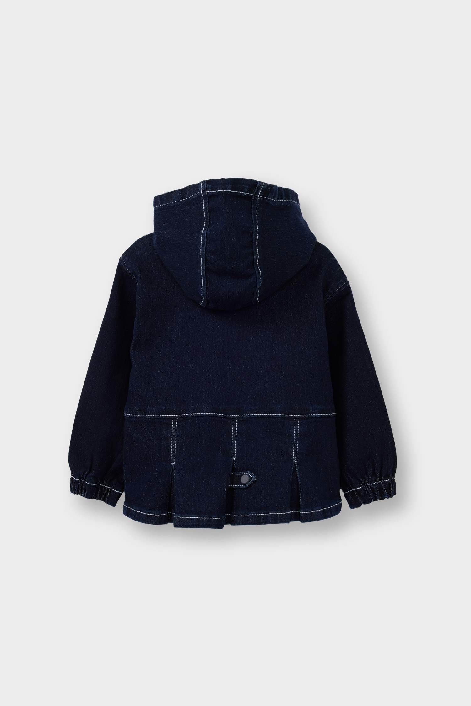 Girl Hooded Denim Jacket