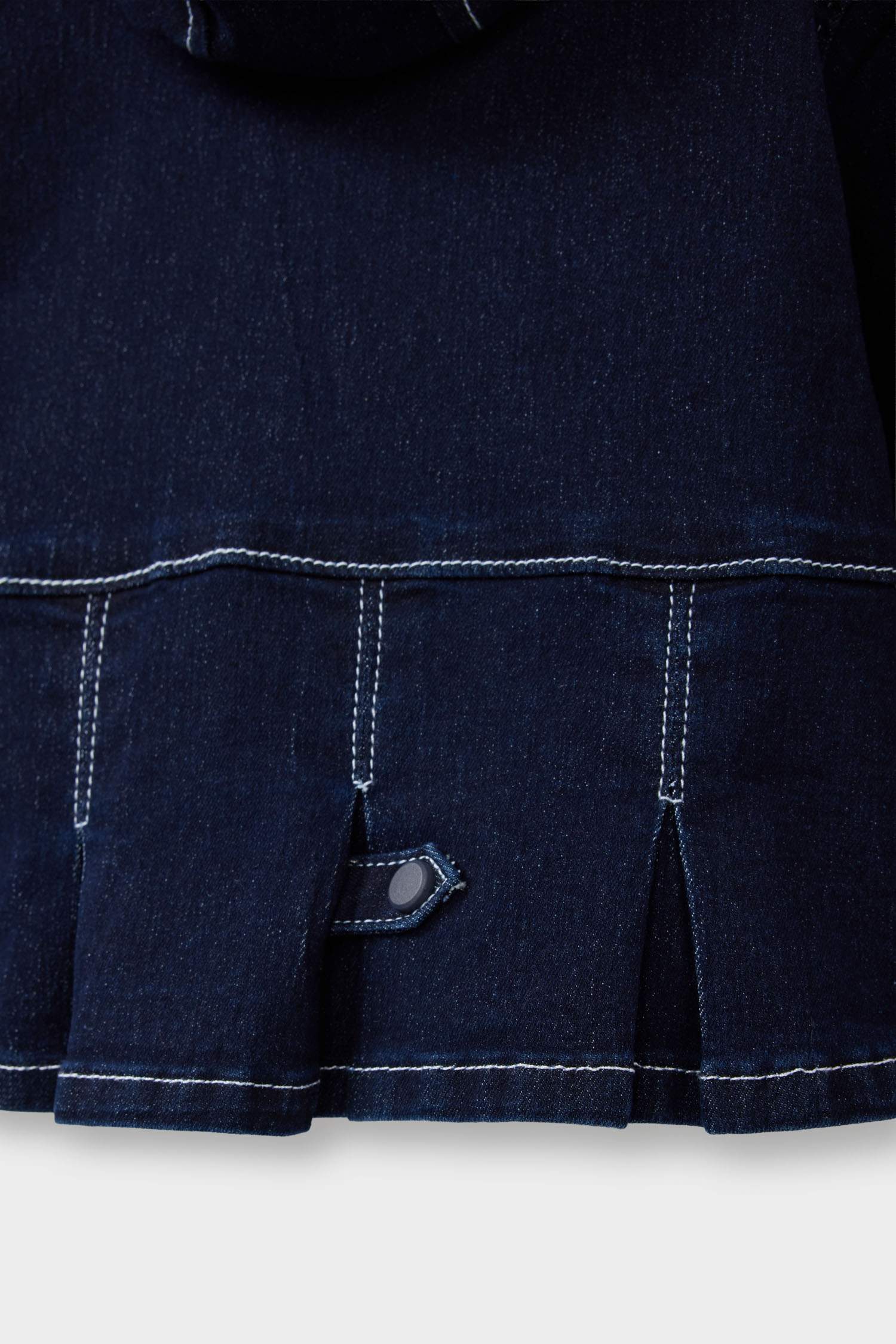 Girl Hooded Denim Jacket