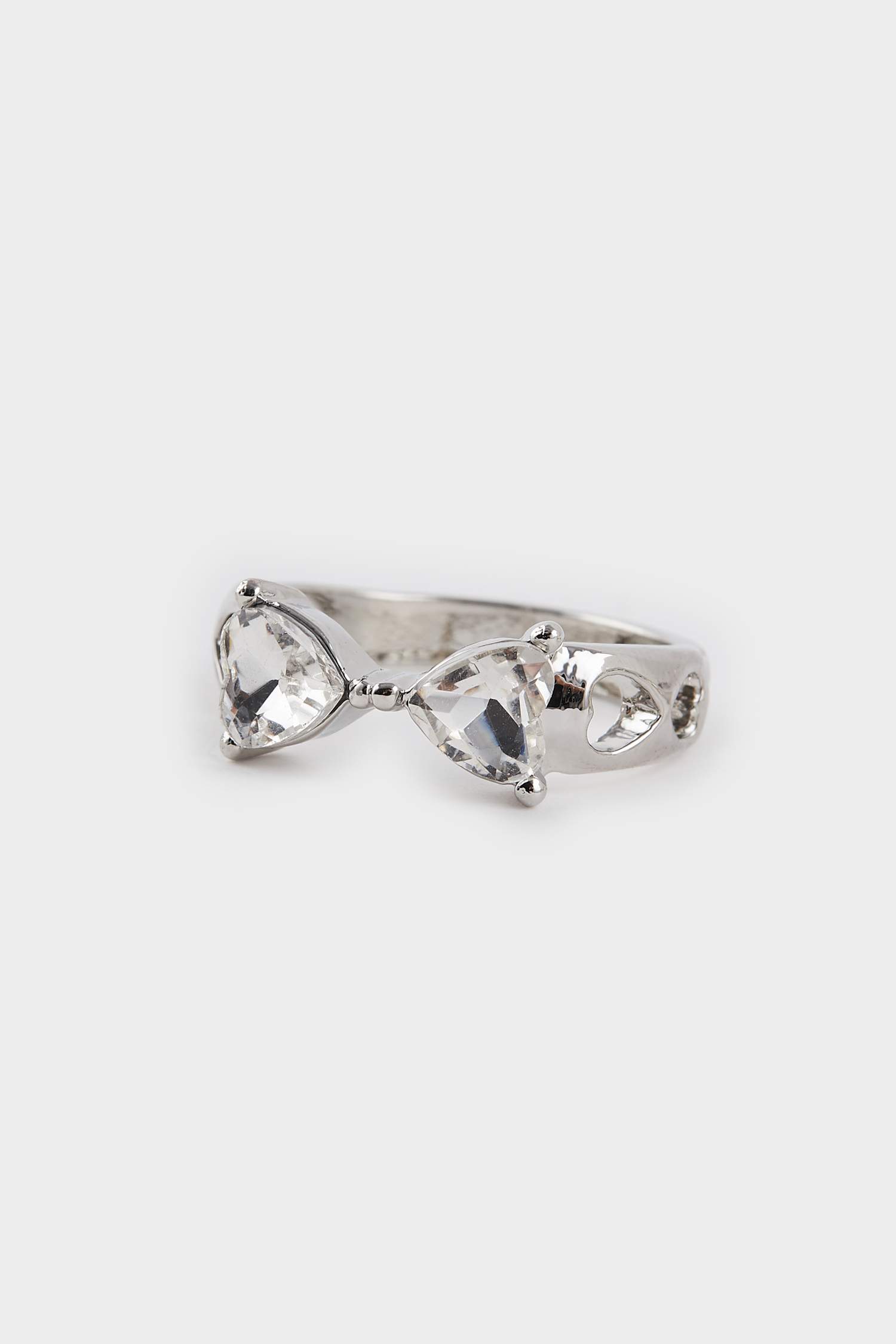 Woman 3 Piece Silver Rings