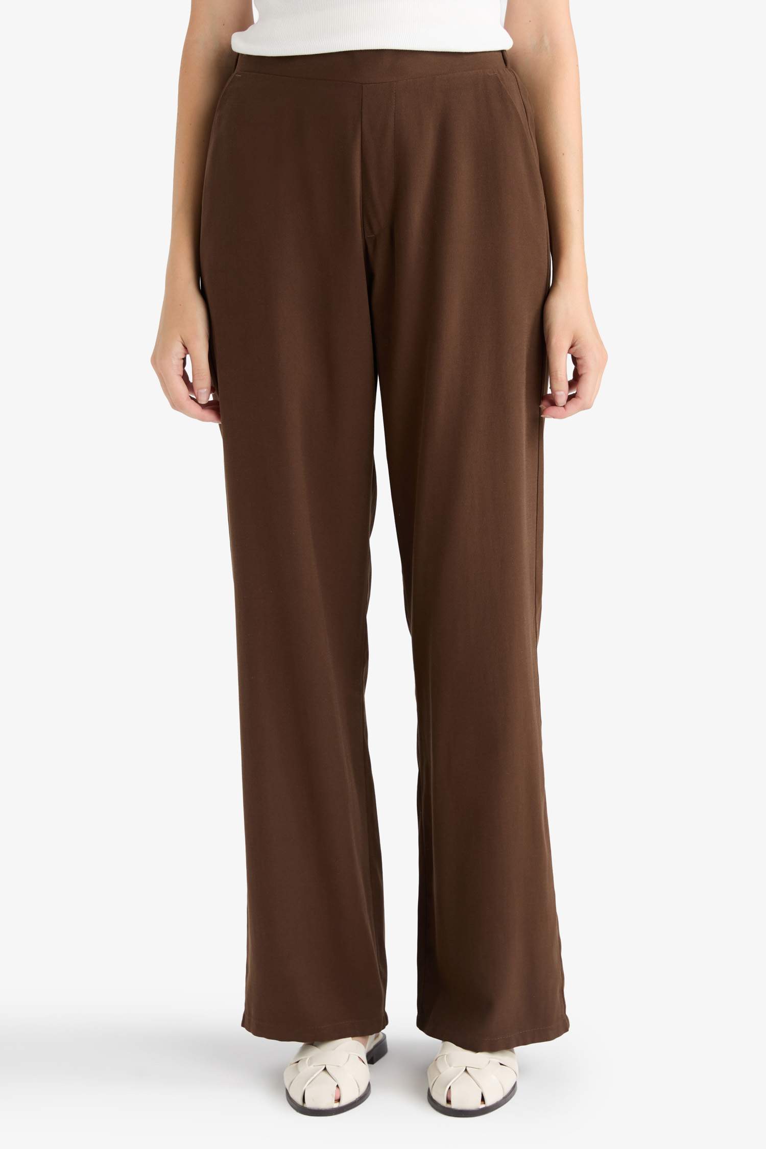 Pantalon Coupe wide leg