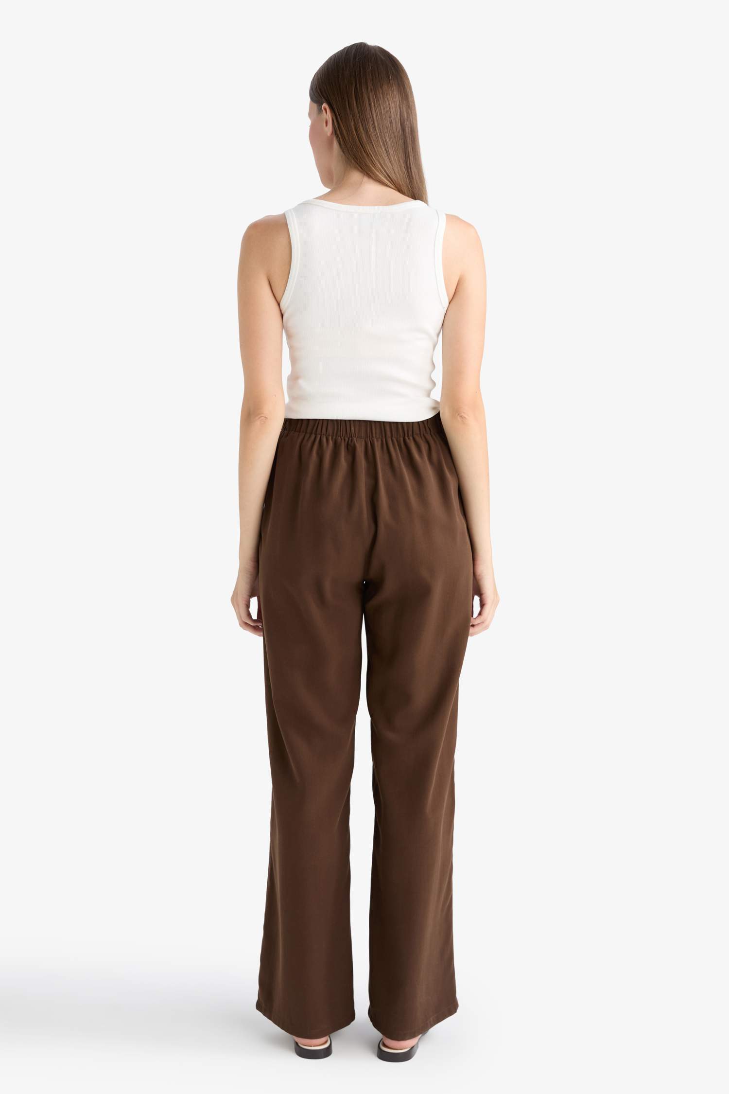 Pantalon Coupe wide leg