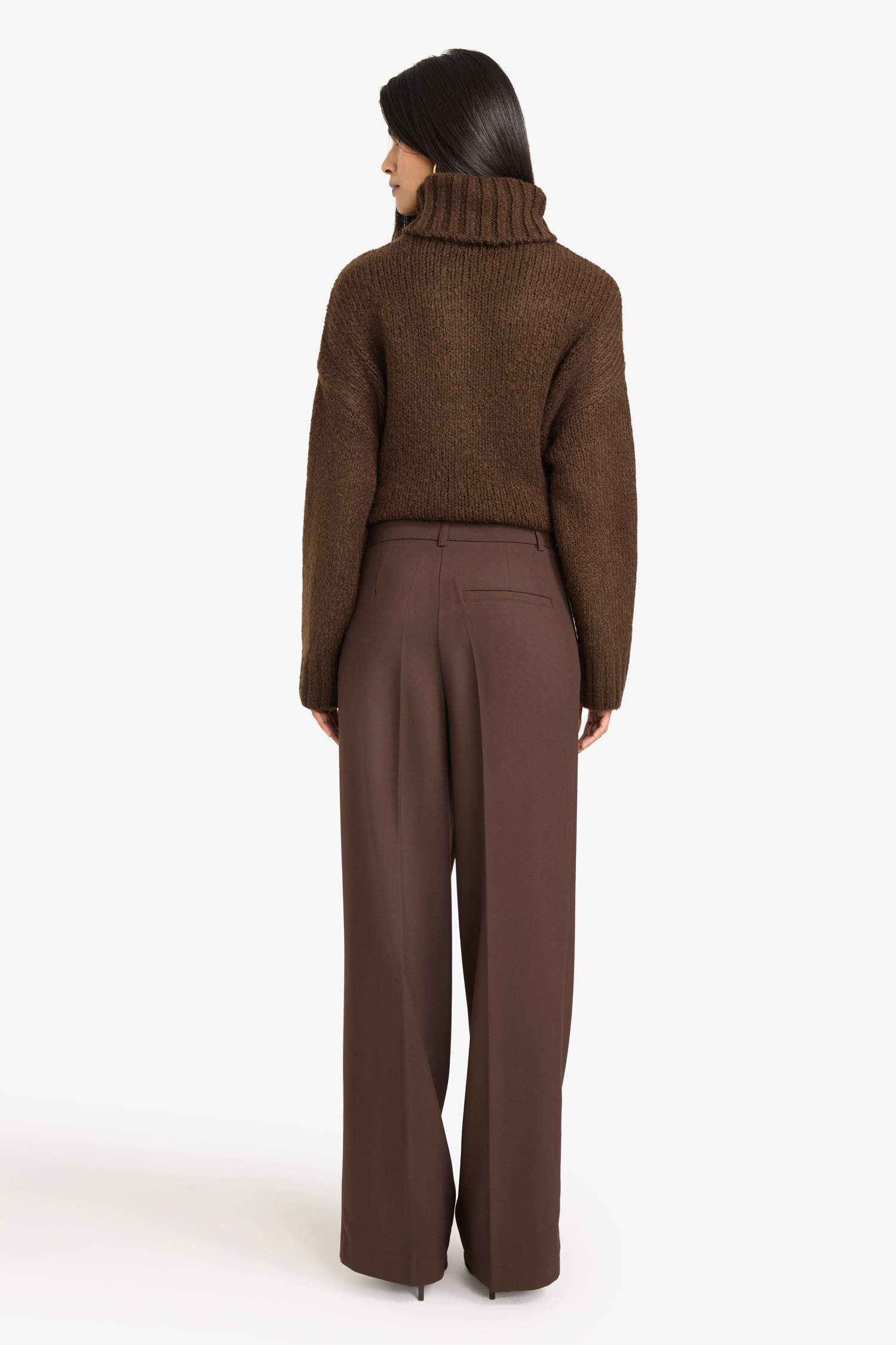 Straight Fit Fleto Cepli Normal Bel Standart Boy Pantolon