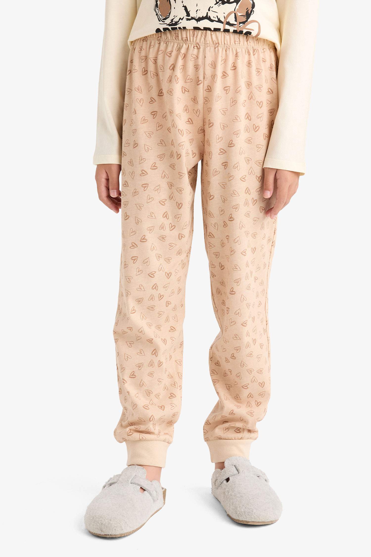 بيجامة قصة عادية من قطعتين