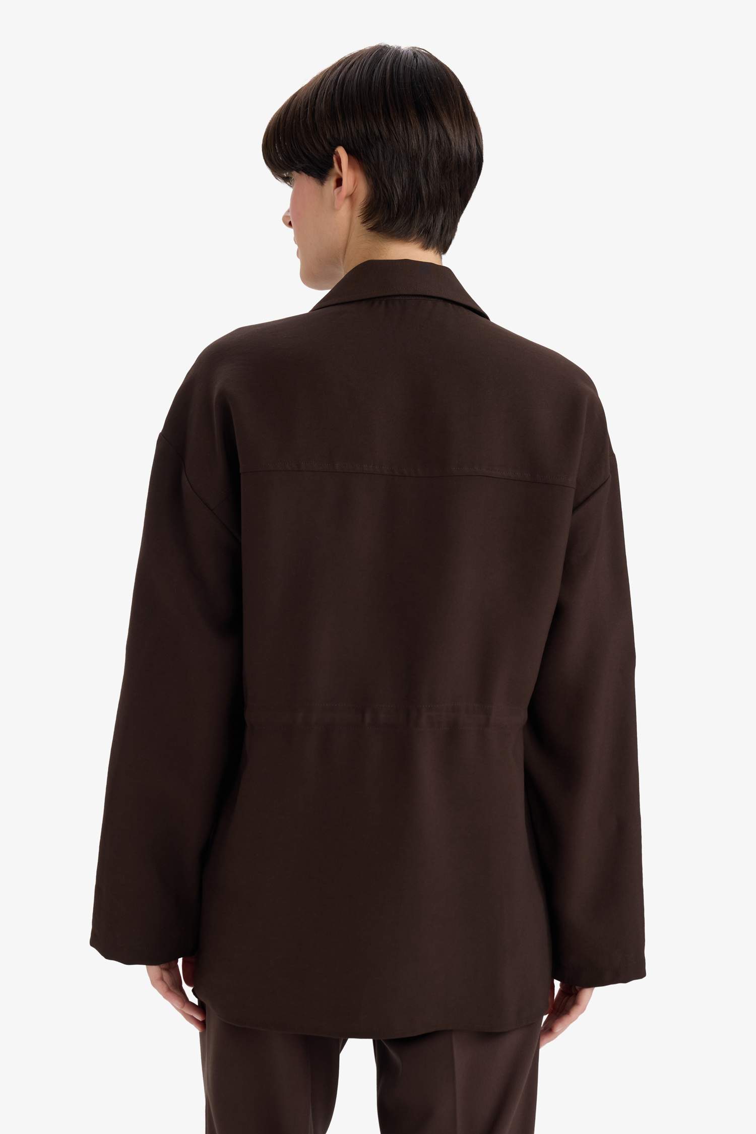 فيست بليزر قصة عادية قماش ايوسل