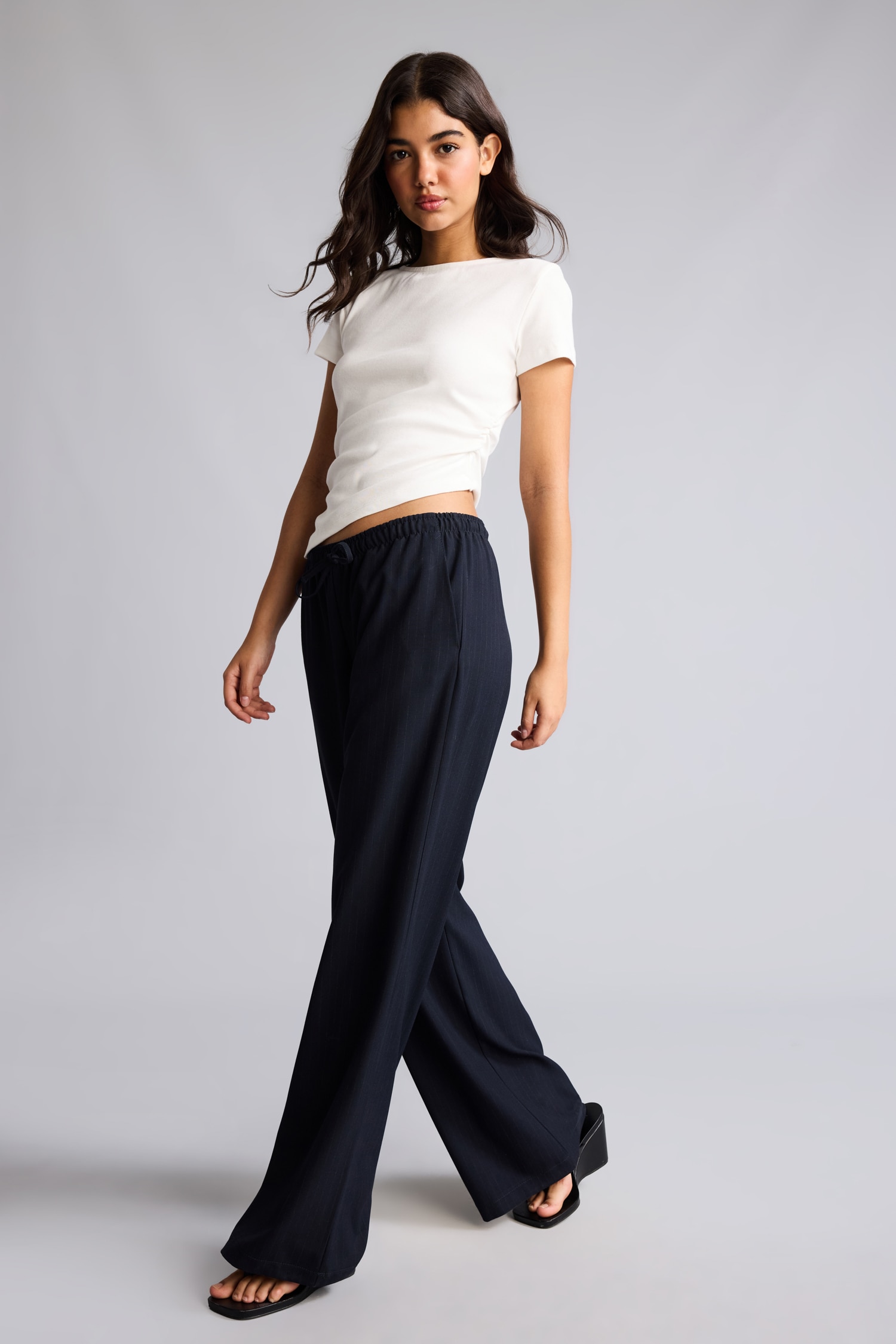 DeFacto Normal Bel Wıde Leg Pantolon