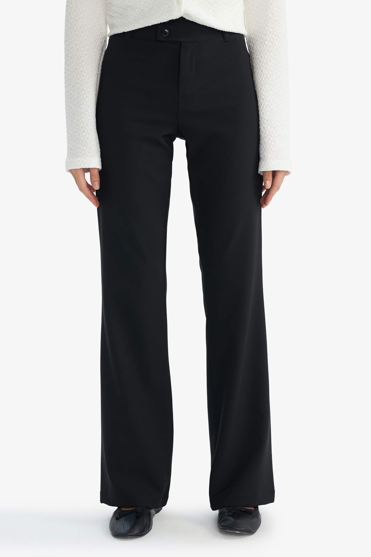 Flare Fit Regular Waist Trousers