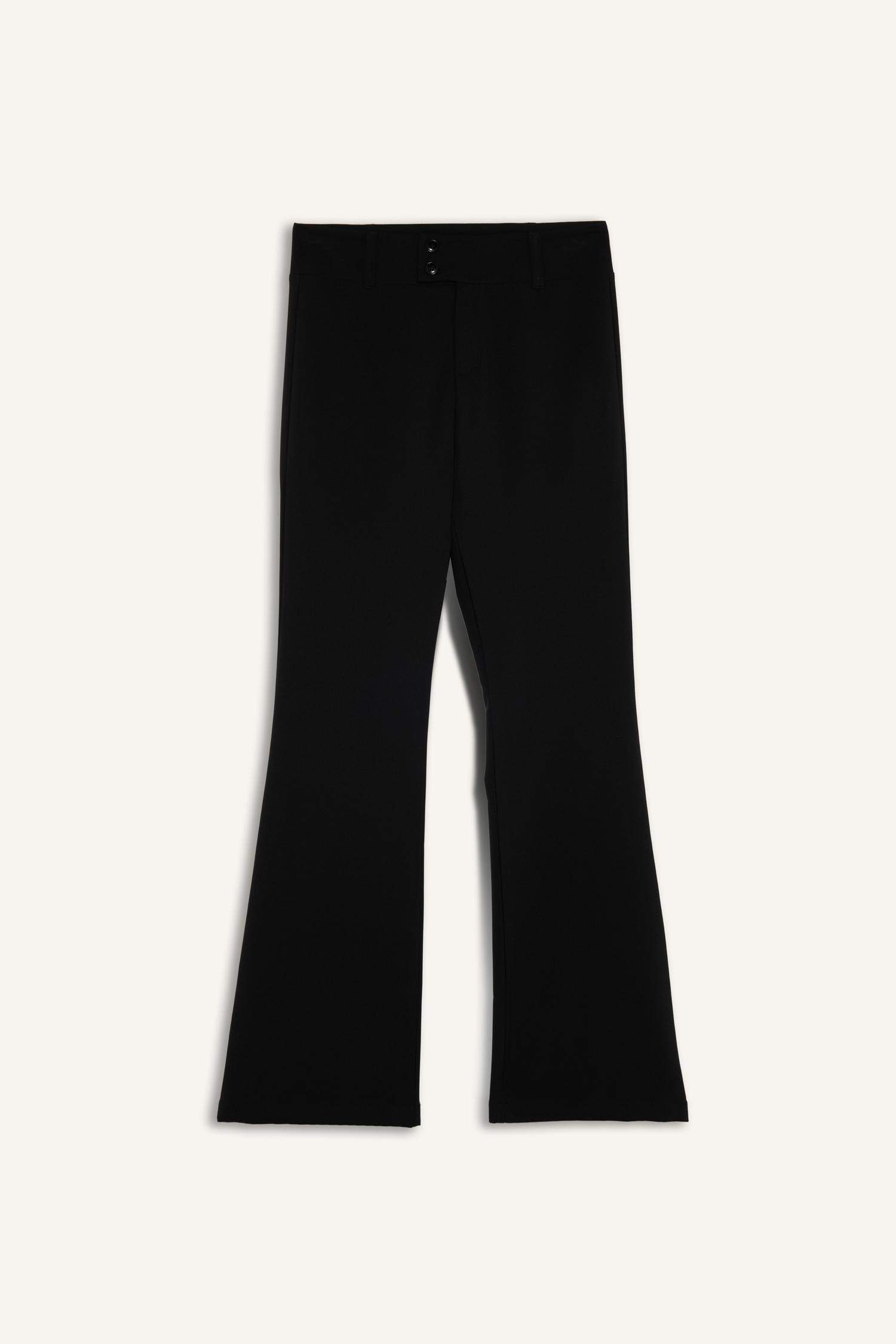 Flare Fit Regular Waist Trousers