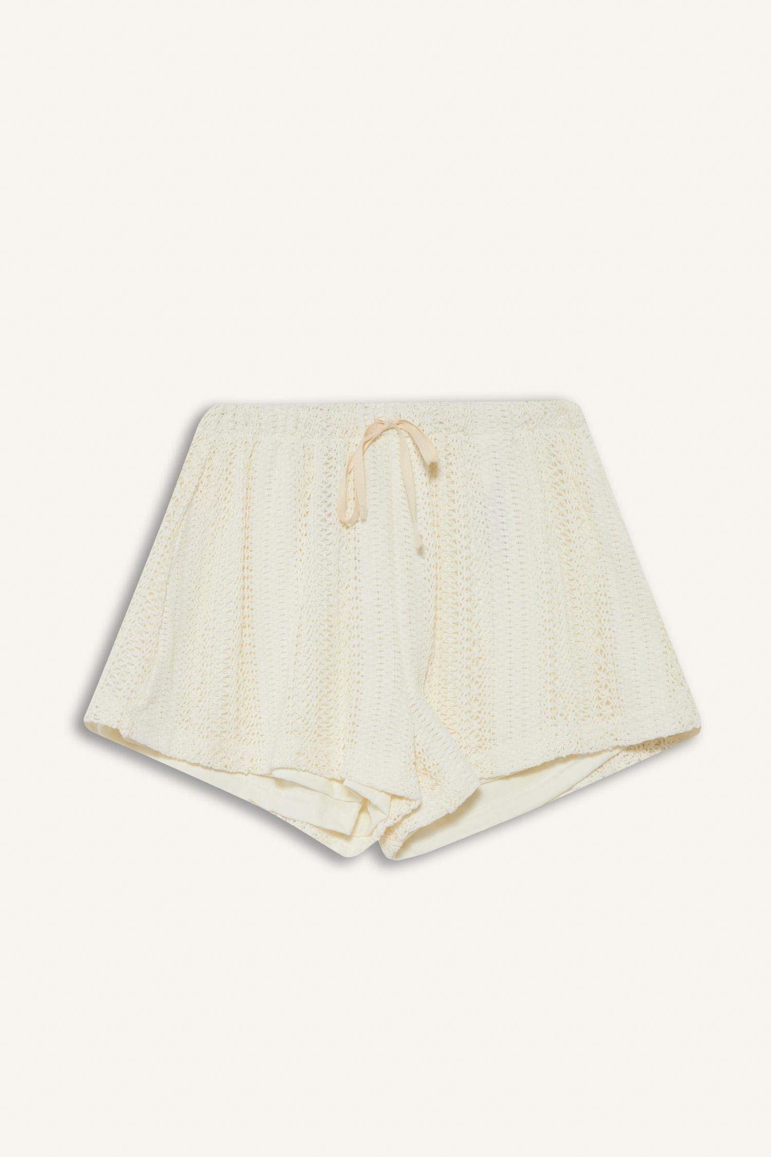 Knitwear Look Shorts