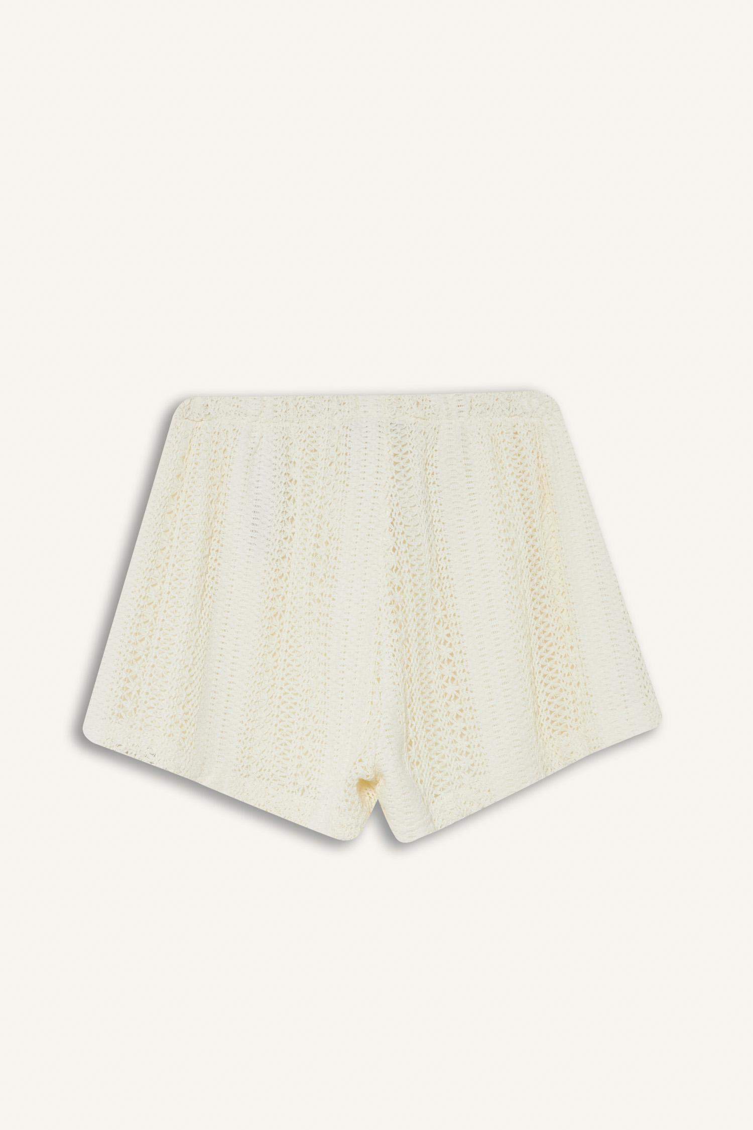 Knitwear Look Shorts