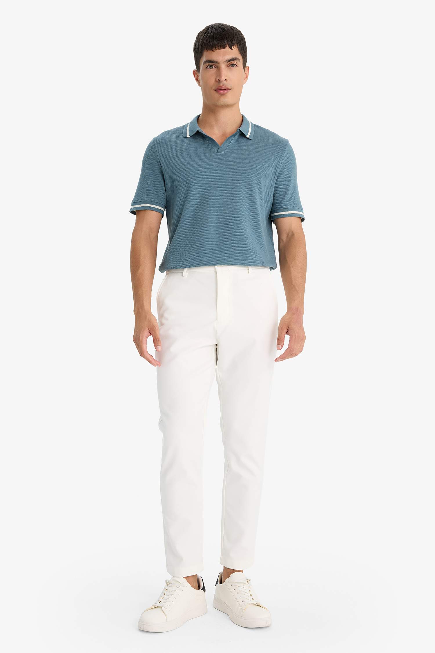 Regular Fit Resort Neck Polo T-Shirt