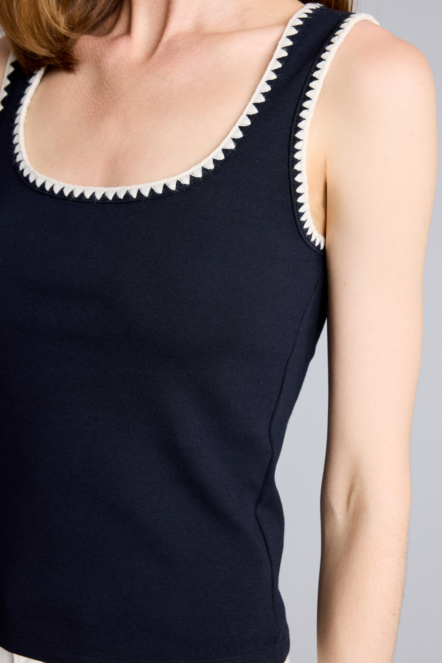 DeFacto Slim Fit Pamuklu Ribana Atlet görsel 5