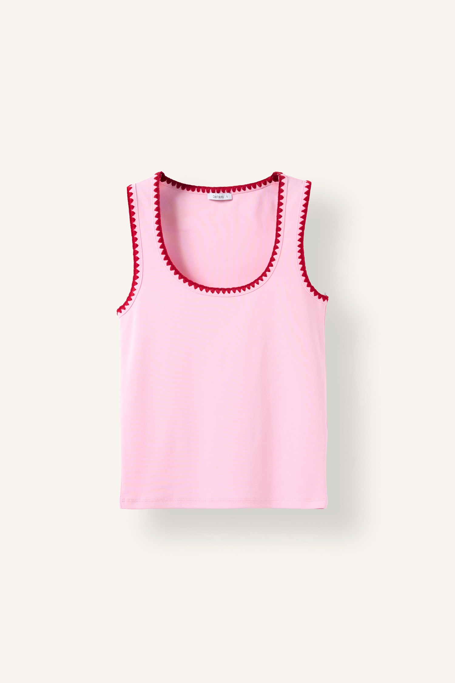 DeFacto Slim Fit Yuvarlak Yaka Atlet