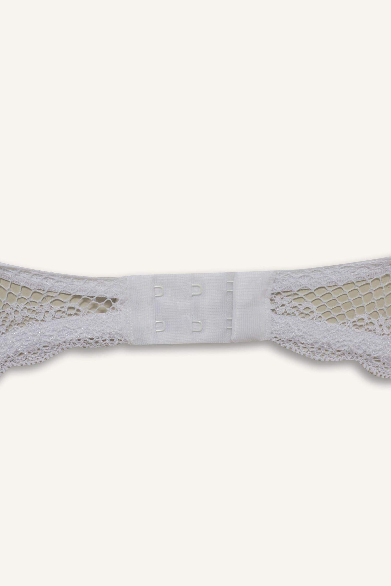 Dantel Detaylı Micro Kaplı Full Push Up Balenli Tişört Bra-Fall in Love