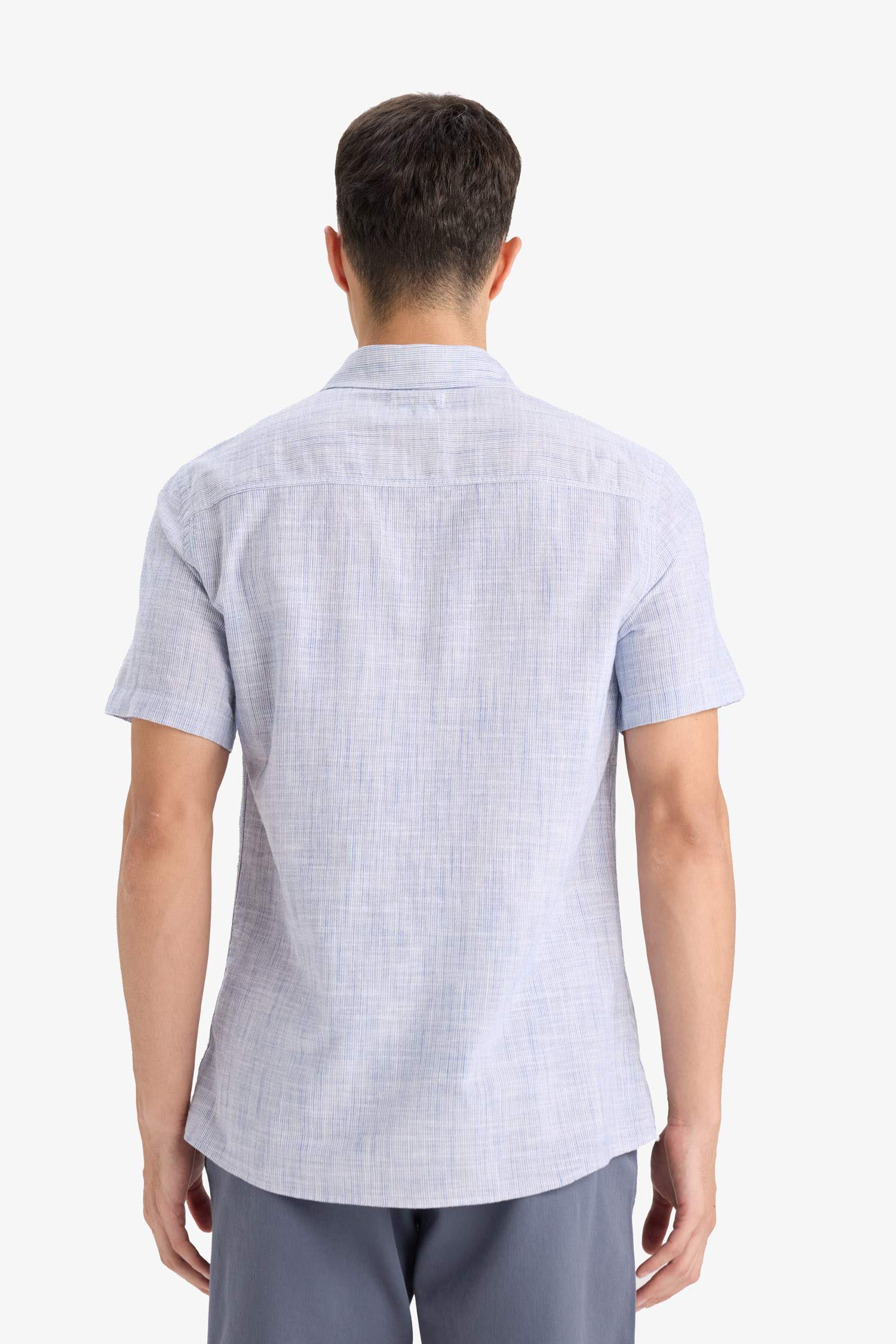 قميص نص ردن قطن