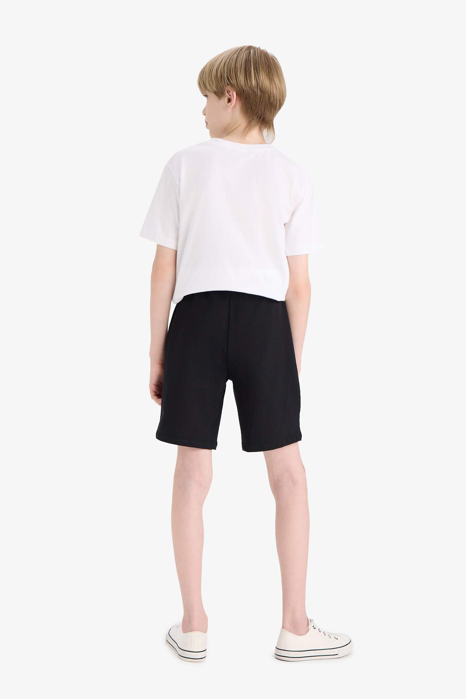 Erkek Çocuk Beli Lastikli Baskılı Şort