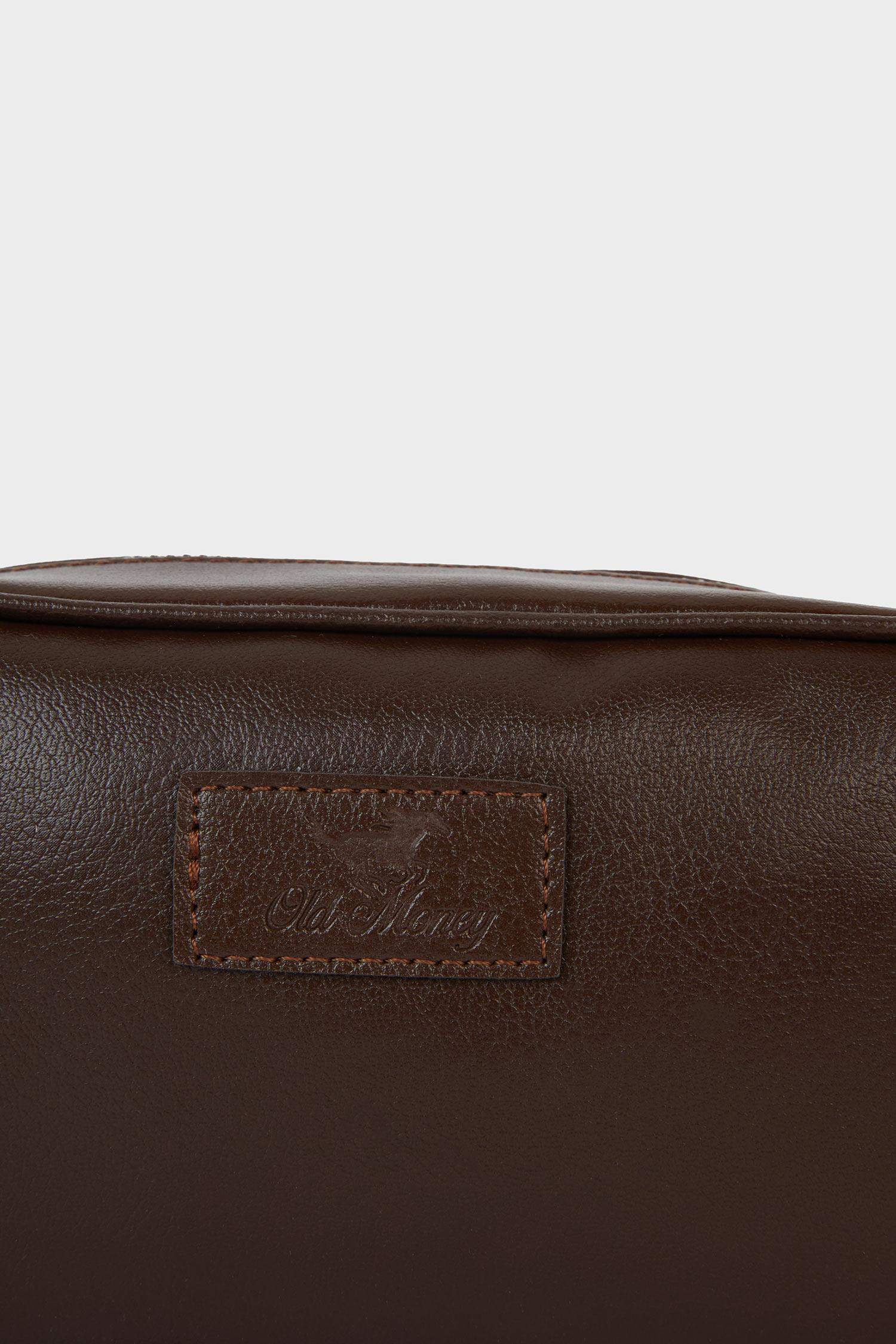 Erkek Suni Deri El Çantası