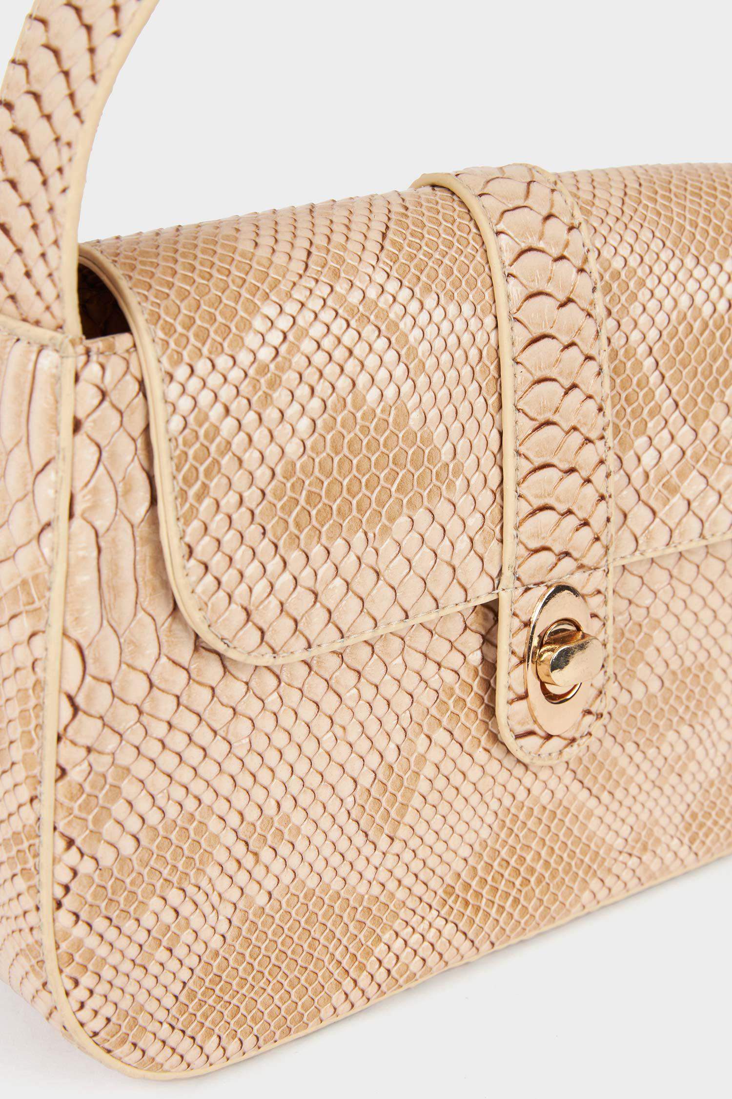 شنطة كتف حريمي بيج