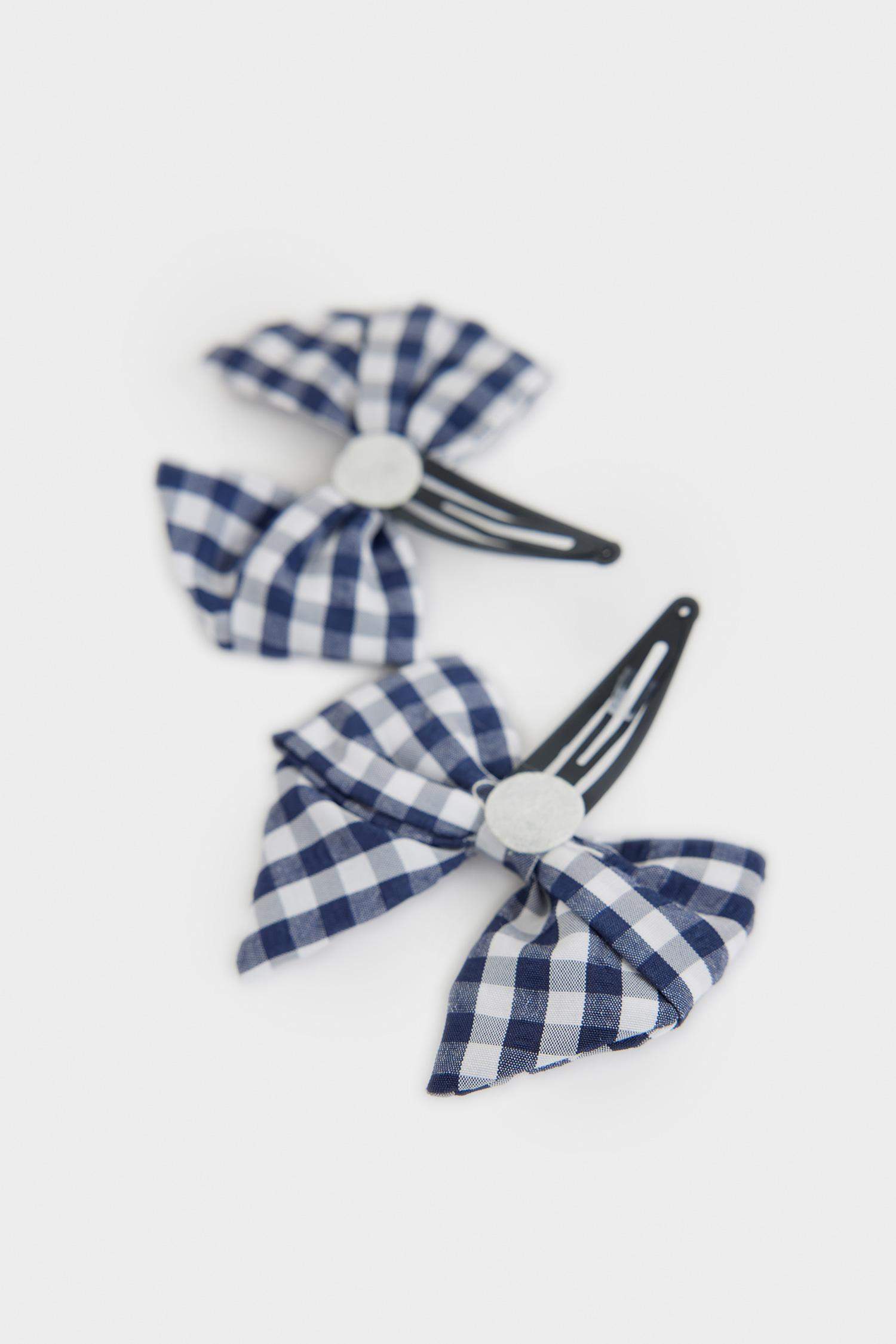 Kız Çocuk 2'li Kurdeleli Toka Seti