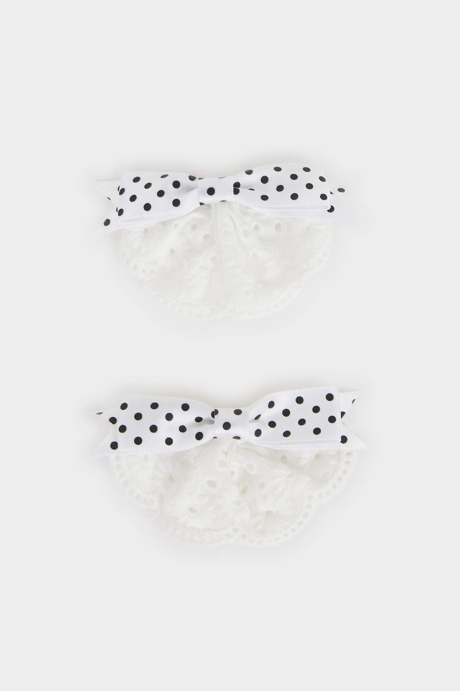 Kız Çocuk 2'li Kurdeleli Toka Seti