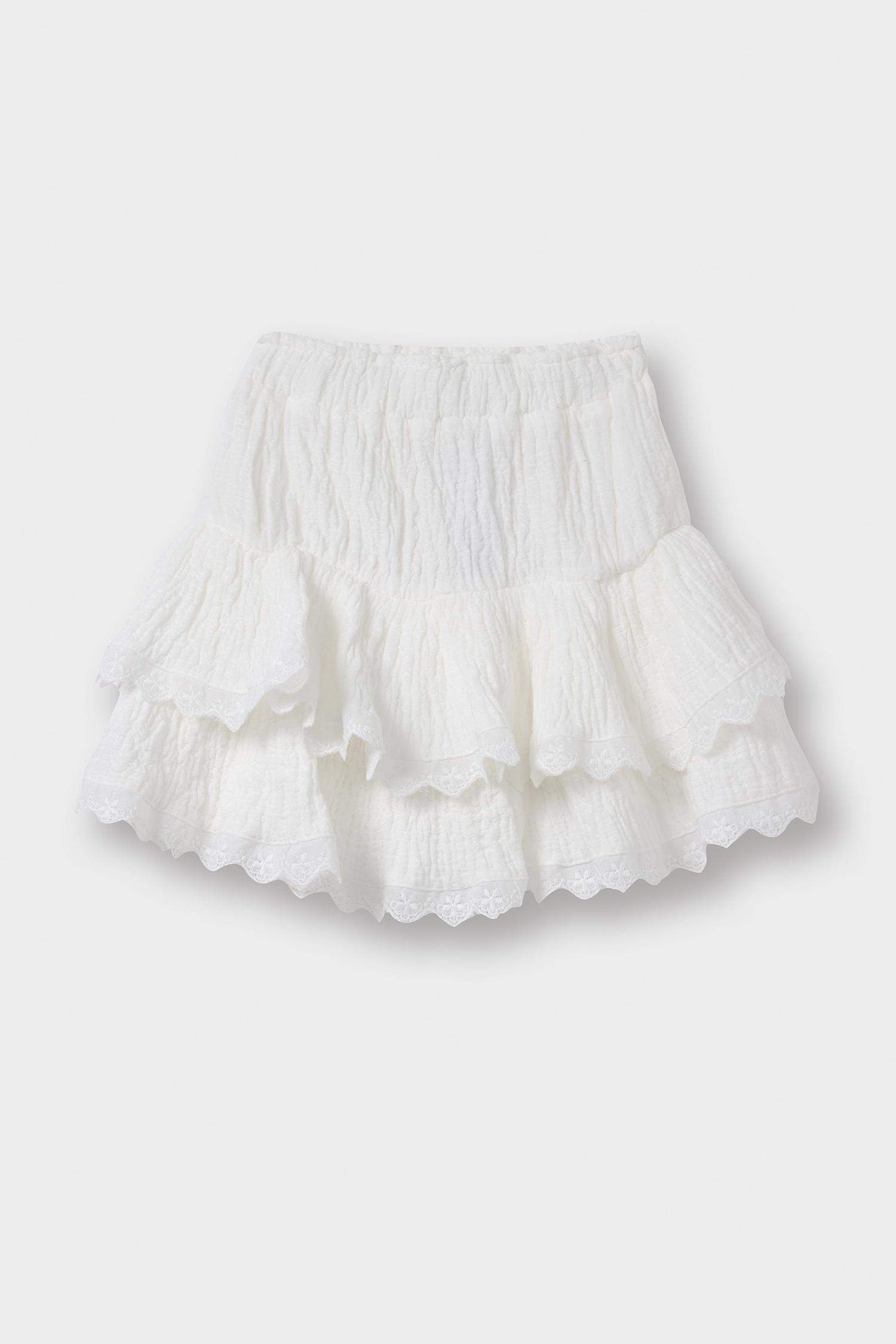 Baby Girl Muslin Regular Fit Skirt