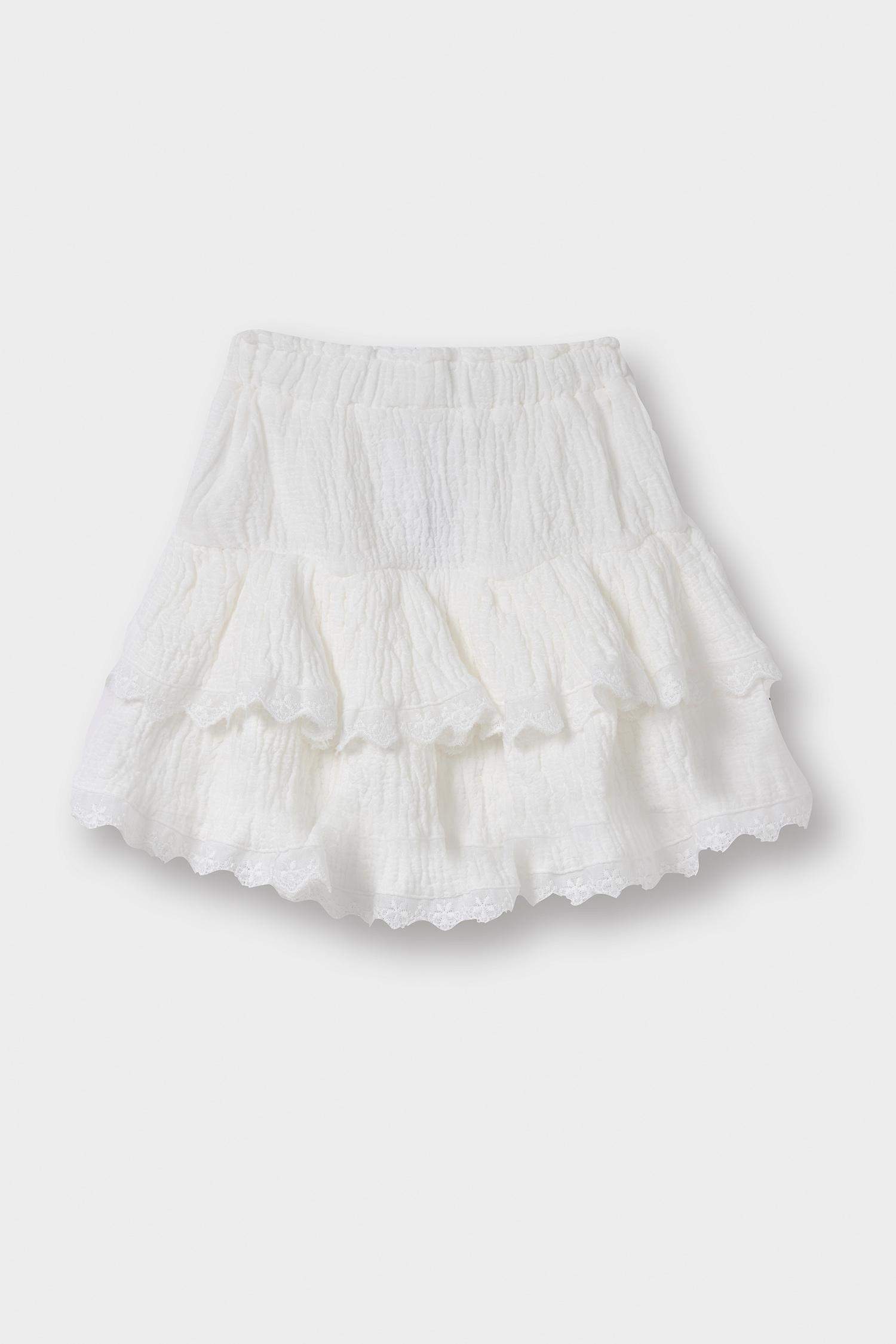 Baby Girl Muslin Regular Fit Skirt