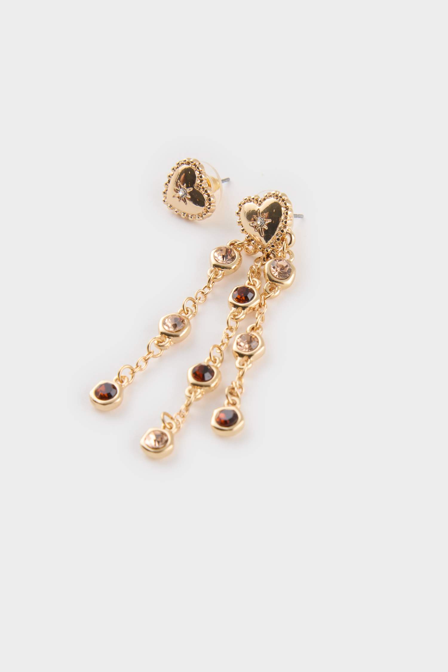 Lot de 2 Boucles d’oreilles dorées pour femme