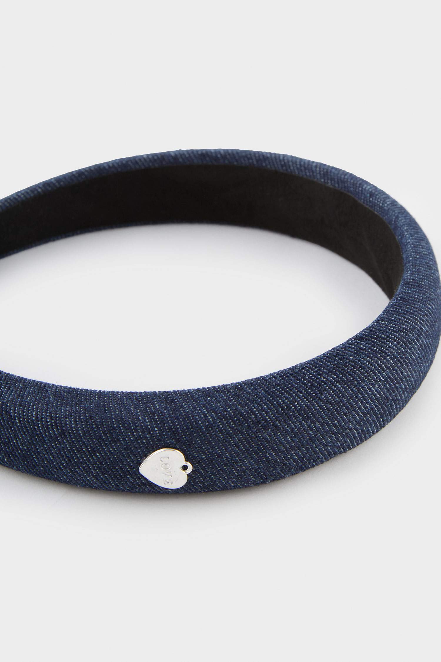 Woman Navy Blue Thick Headband