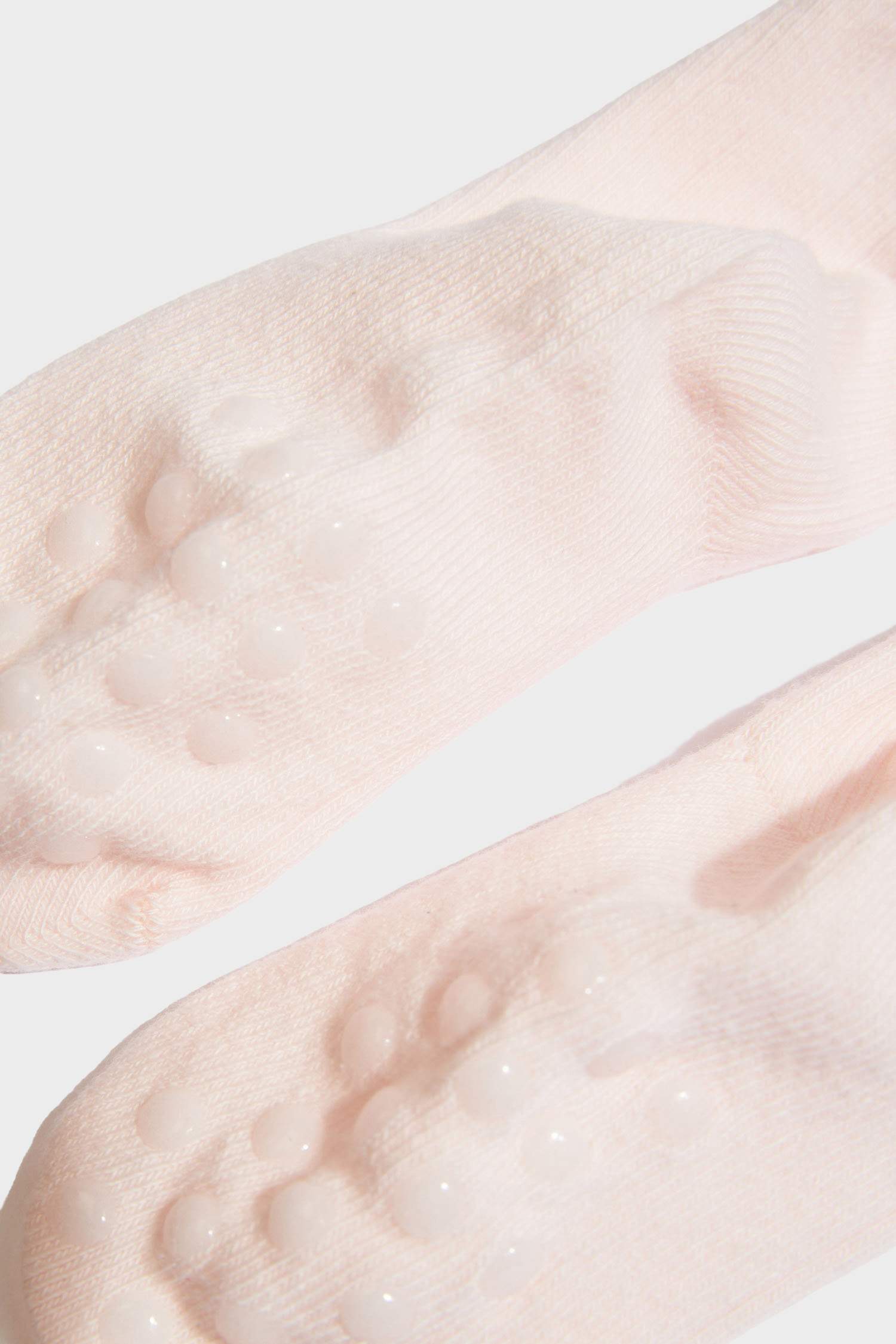 Kız Bebek Kaydırmaz Taban 2'li Pamuklu Uzun Çorap