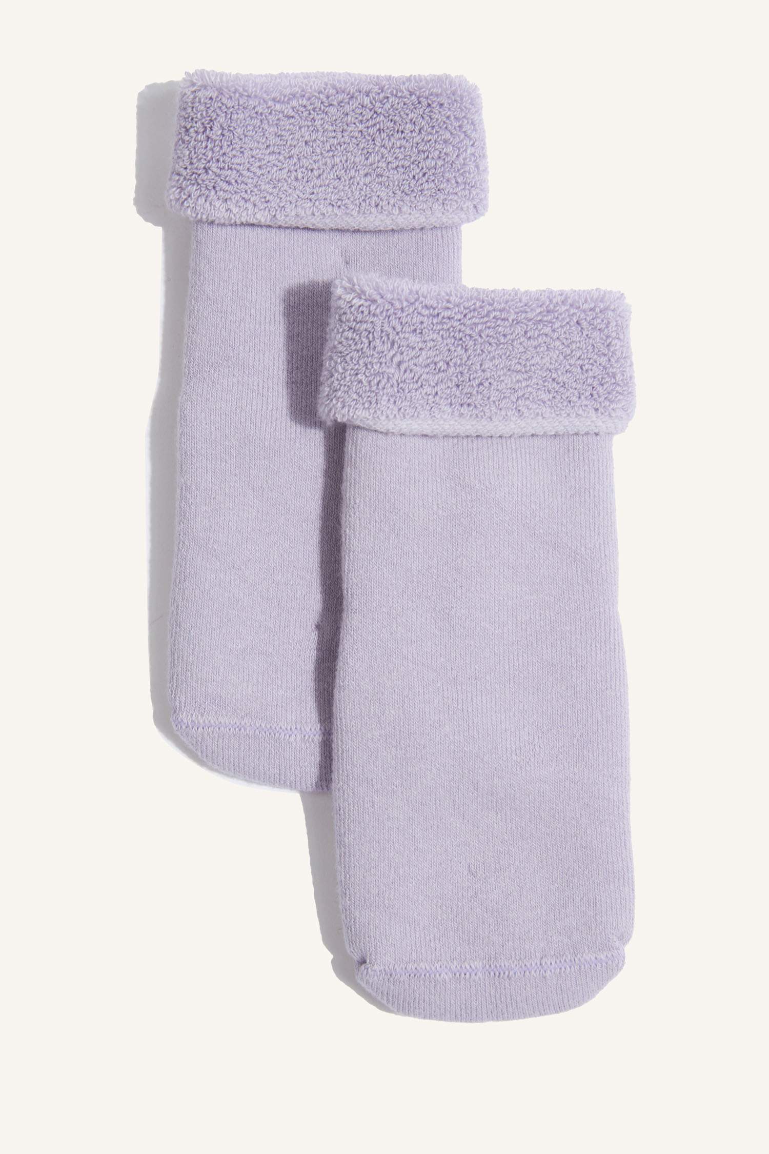 Kız Bebek Kaydırmaz Taban 3'lü Pamuklu Uzun Çorap