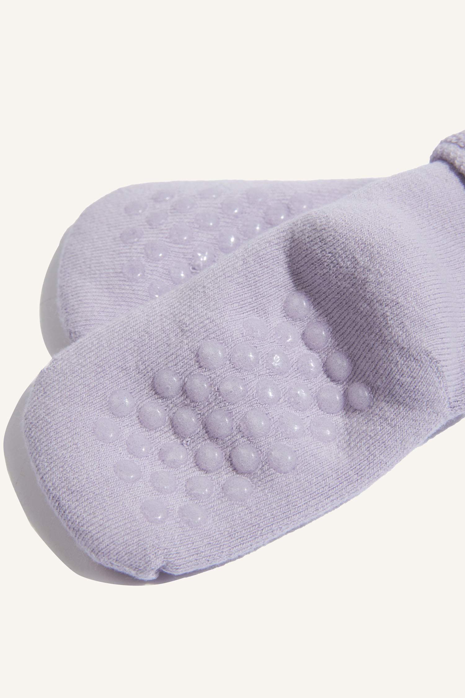 Kız Bebek Kaydırmaz Taban 3'lü Pamuklu Uzun Çorap