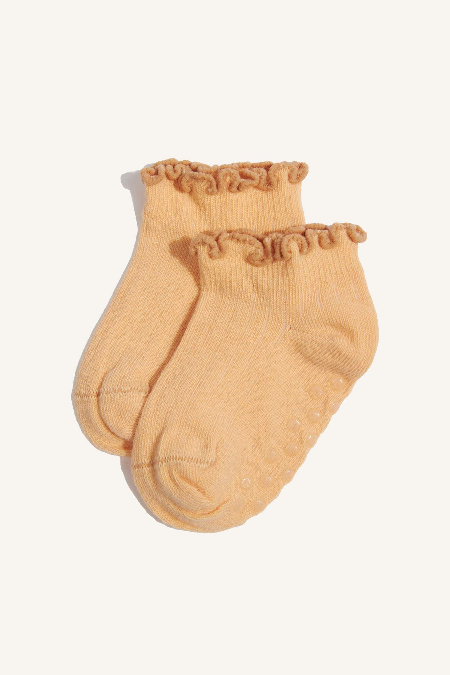 Kız Bebek Kaydırmaz Taban 5'li Pamuklu Patik Çorap