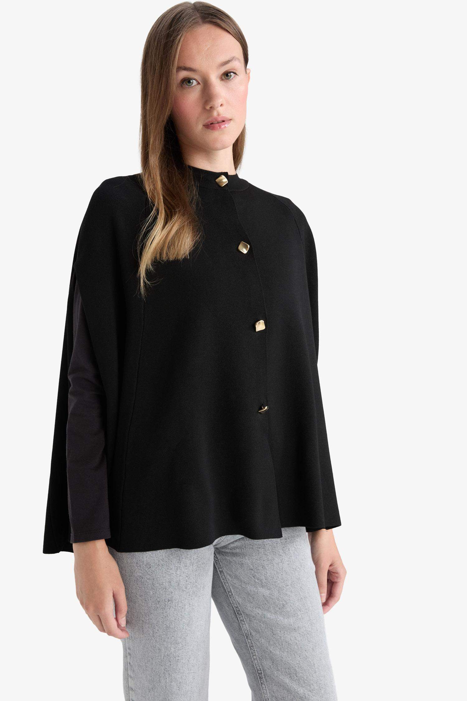 Regular Fit Crew Neck Knitwear Cardigan