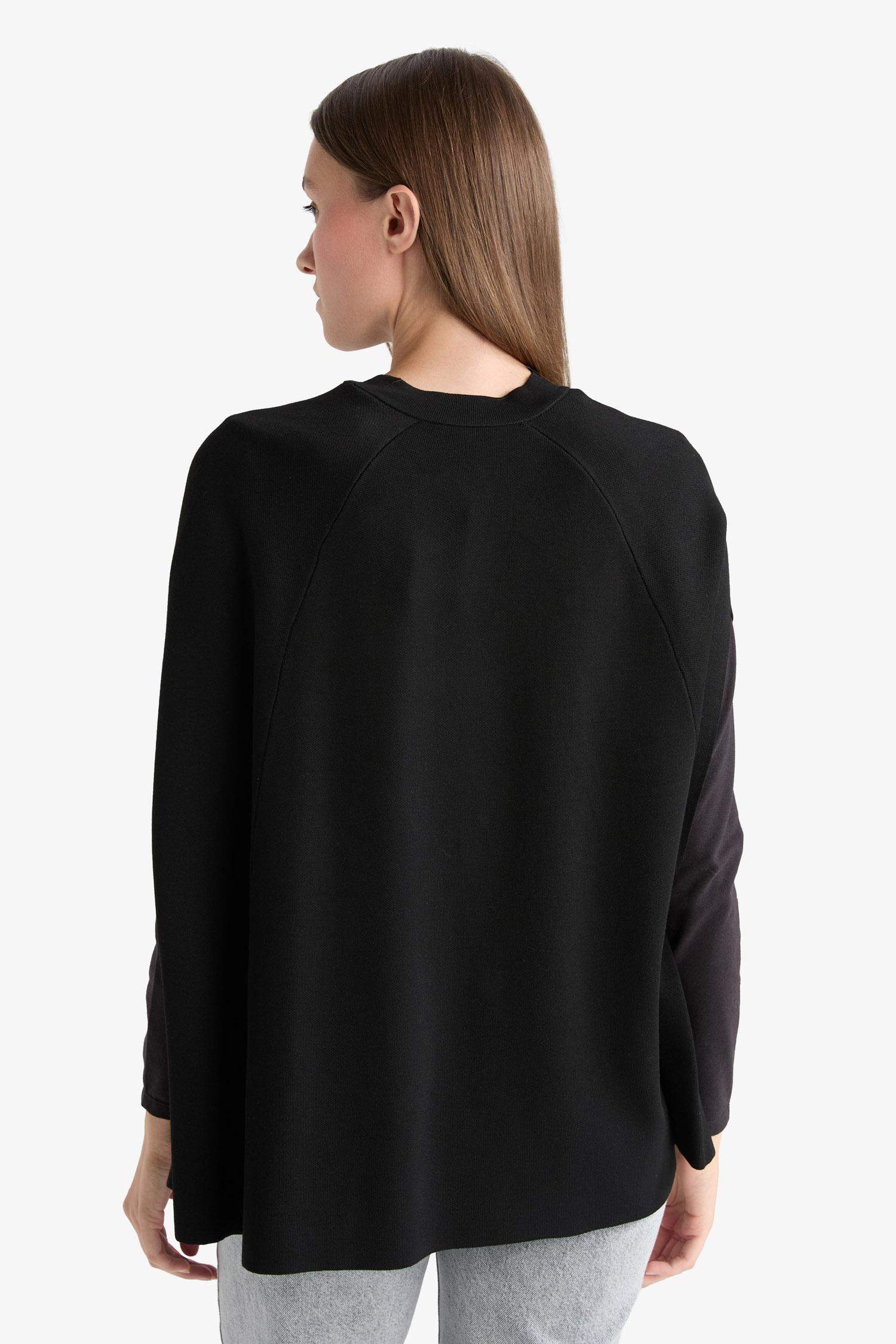 Regular Fit Crew Neck Knitwear Cardigan