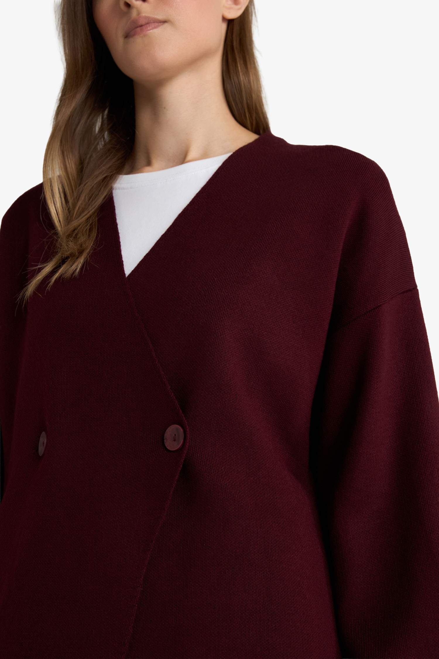 V-Neck Knitwear Cardigan