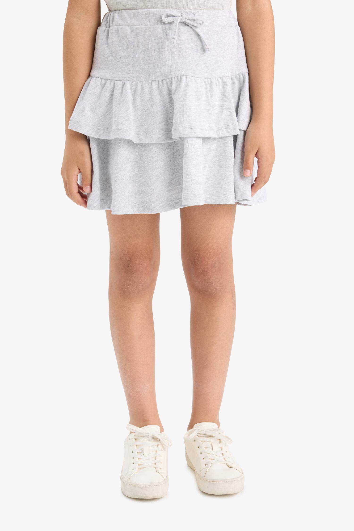 Girl Regular Fit Knitted Skirt