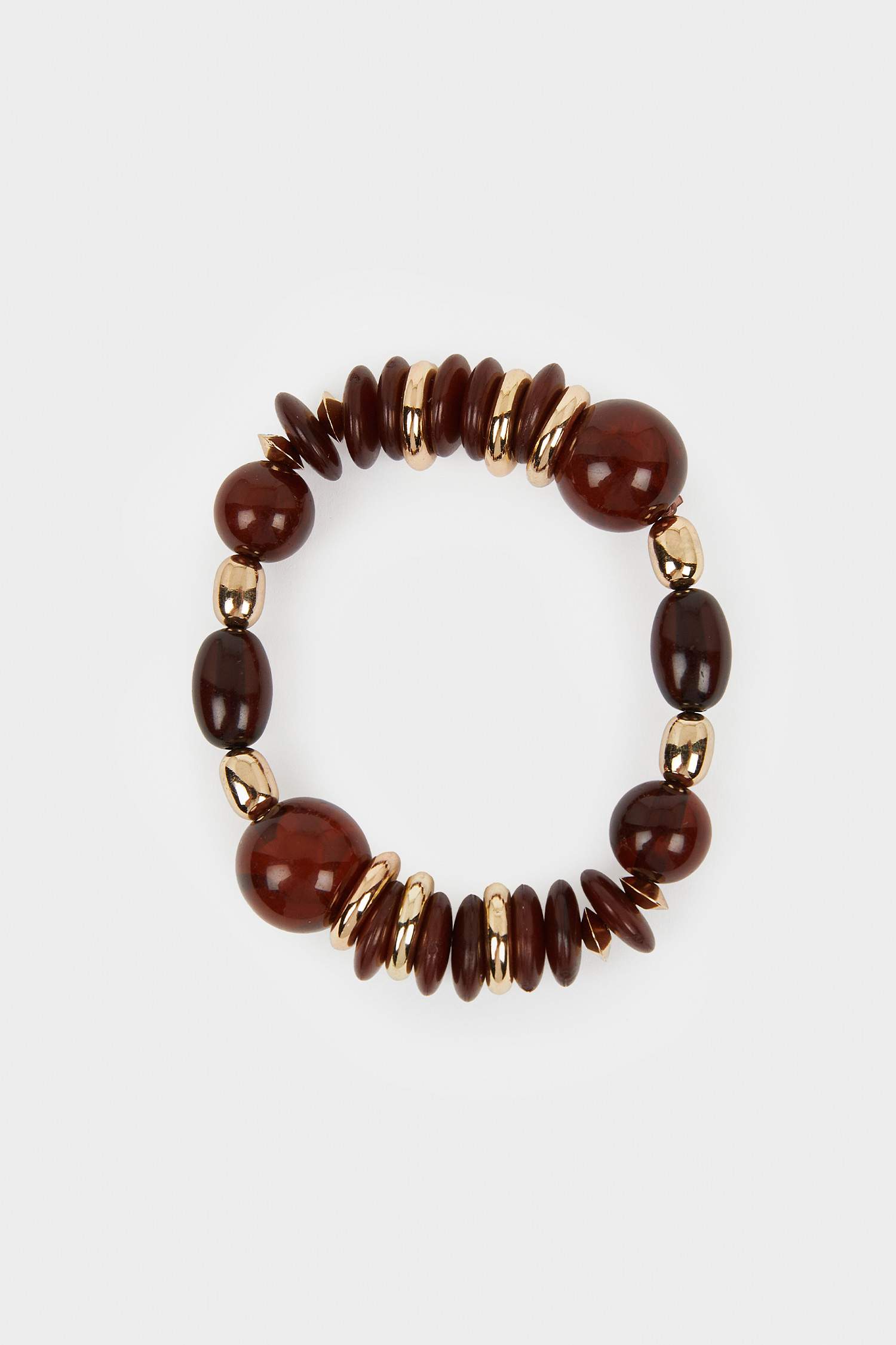 Kadın Kahverengi Taşlı Bileklik