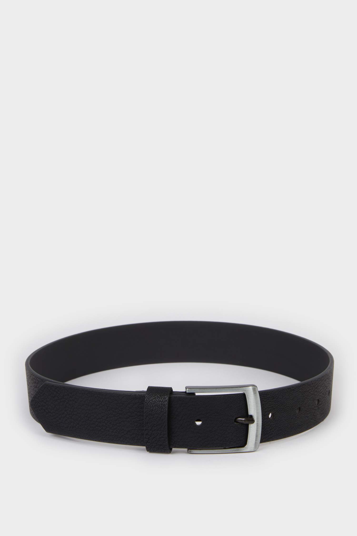 Erkek Çocuk Dikdörtgen Toka Suni Deri Günlük Kemer