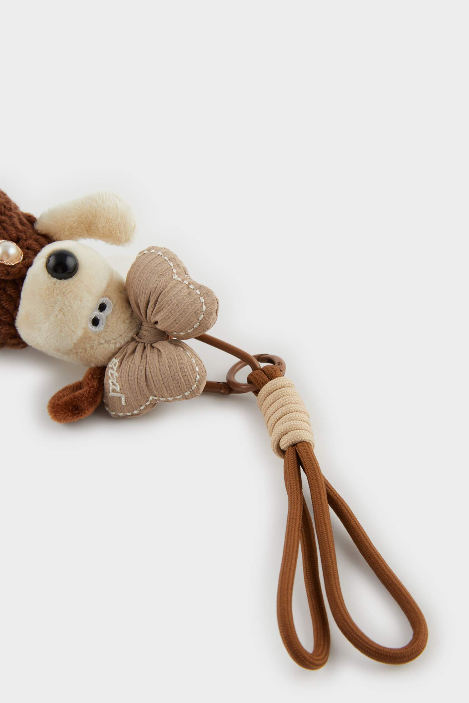 Kadın Köpekli Charm Anahtarlık