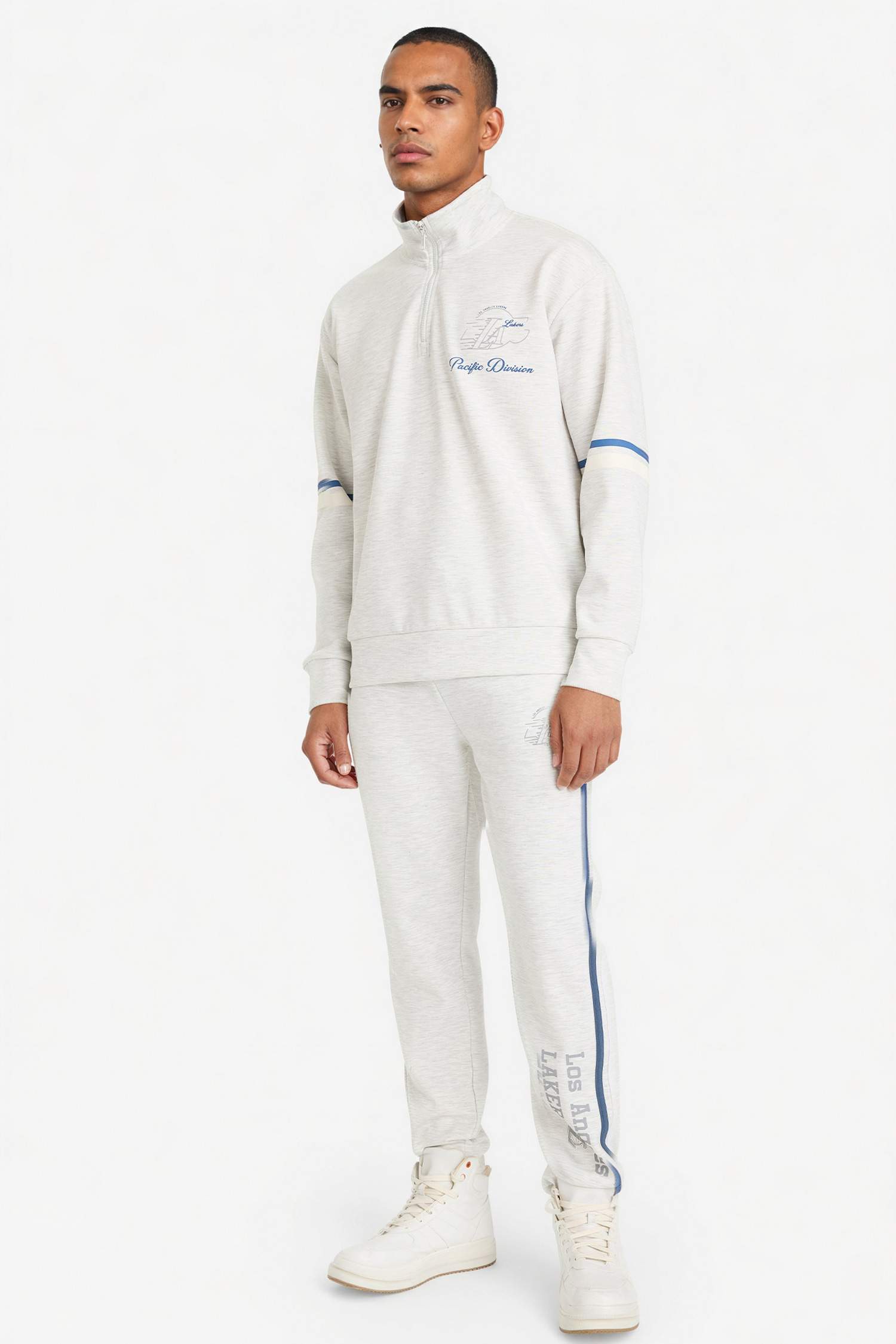 NBA Los Angeles Lakers Relax Fıt Sweatshirt