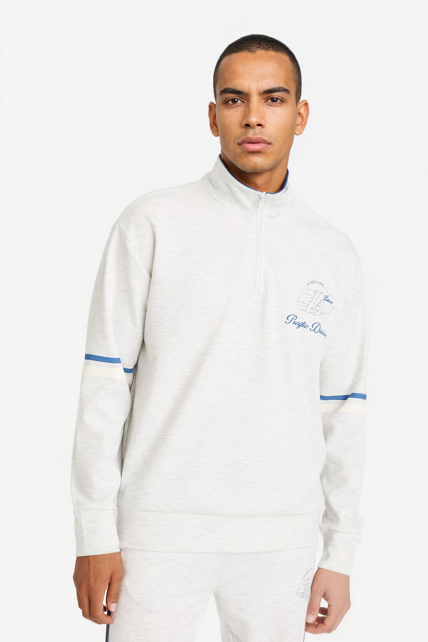 DeFacto Pamuklu NBA Los Angeles Lakers Relax Fıt Sweatshirt görsel 6