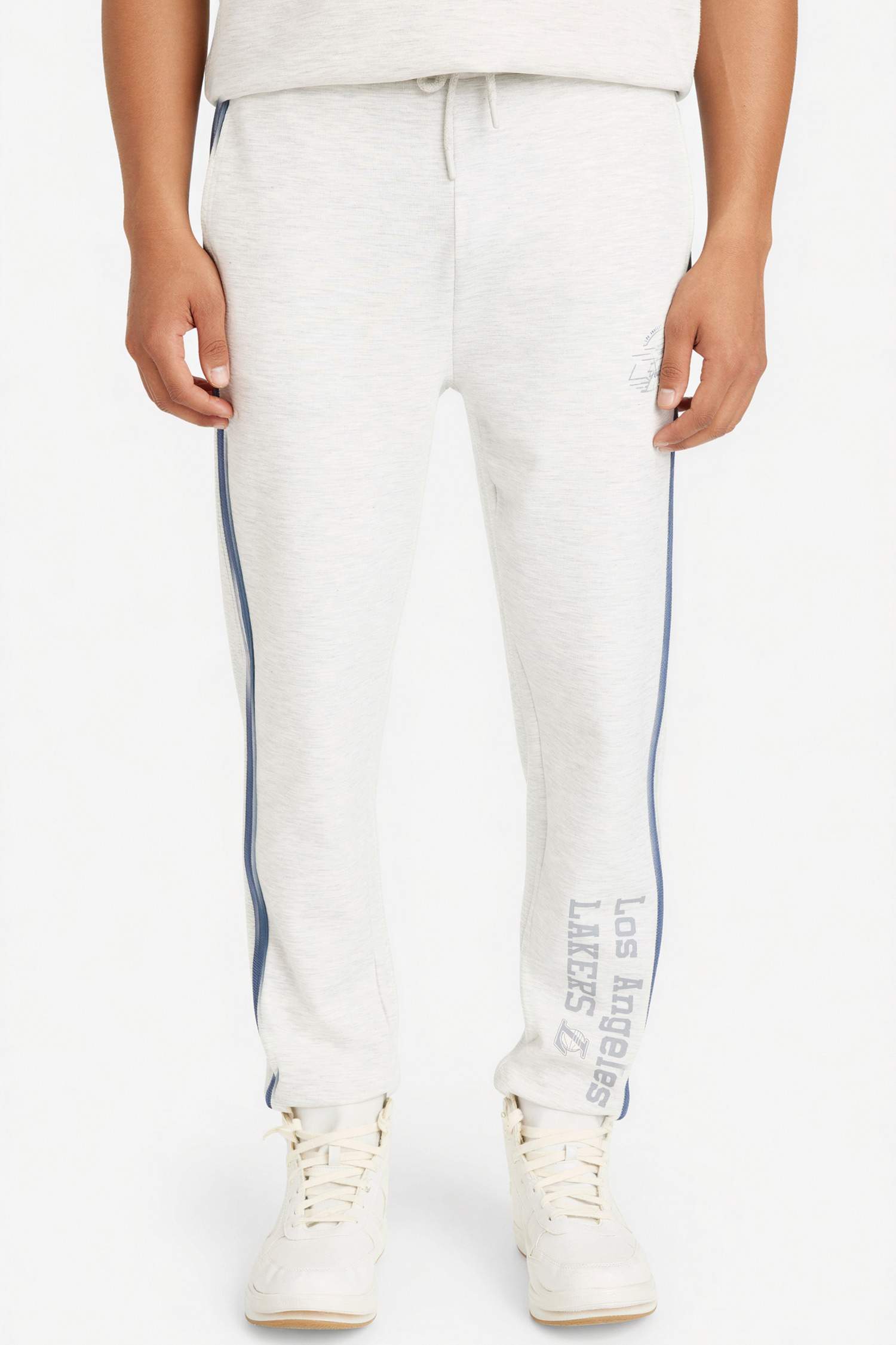 NBA Los Angeles Lakers Standart Fıt Skuba Dalgıç Kumaş Jogger