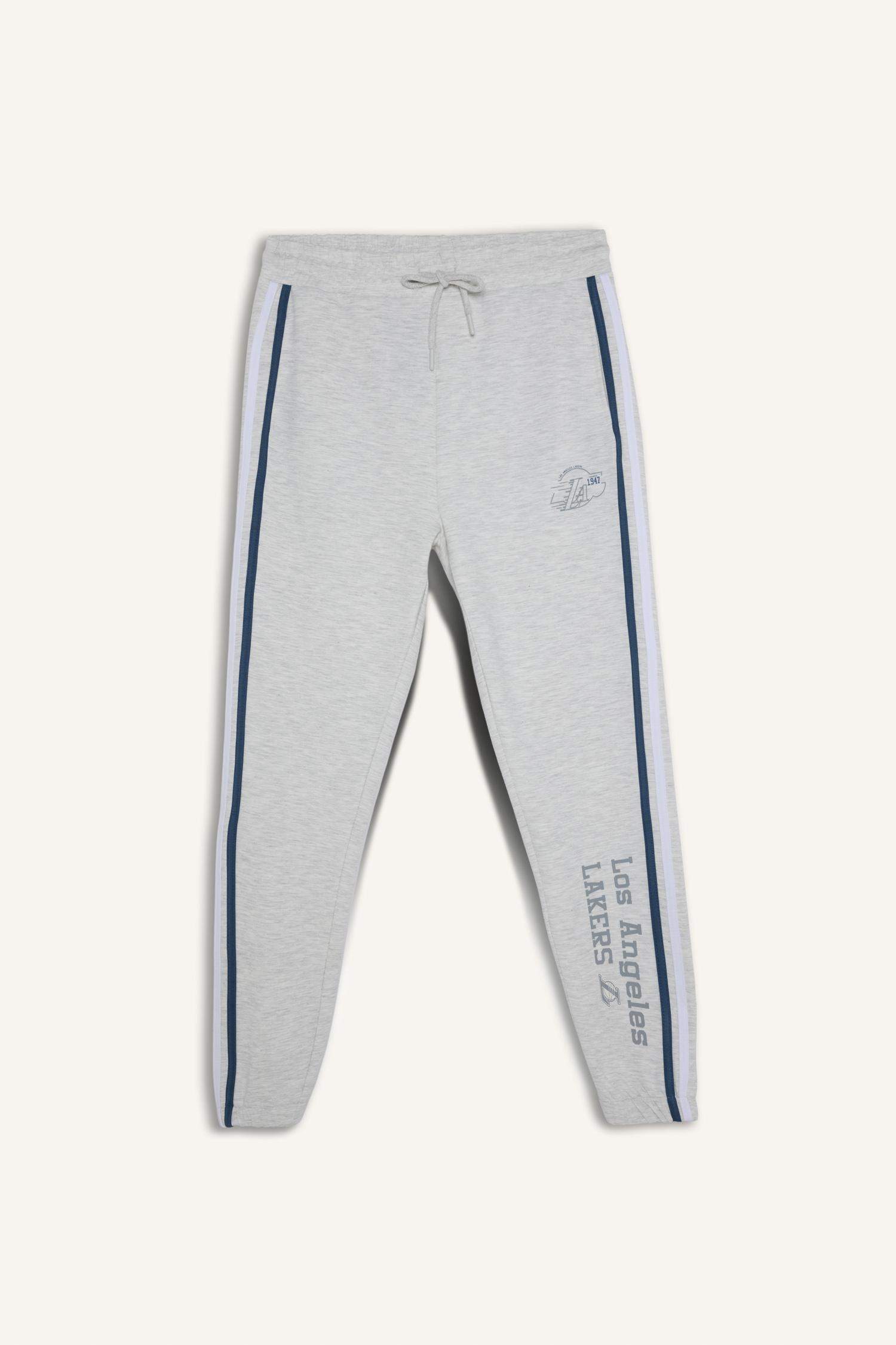 NBA Los Angeles Lakers Standart Fıt Skuba Dalgıç Kumaş Jogger