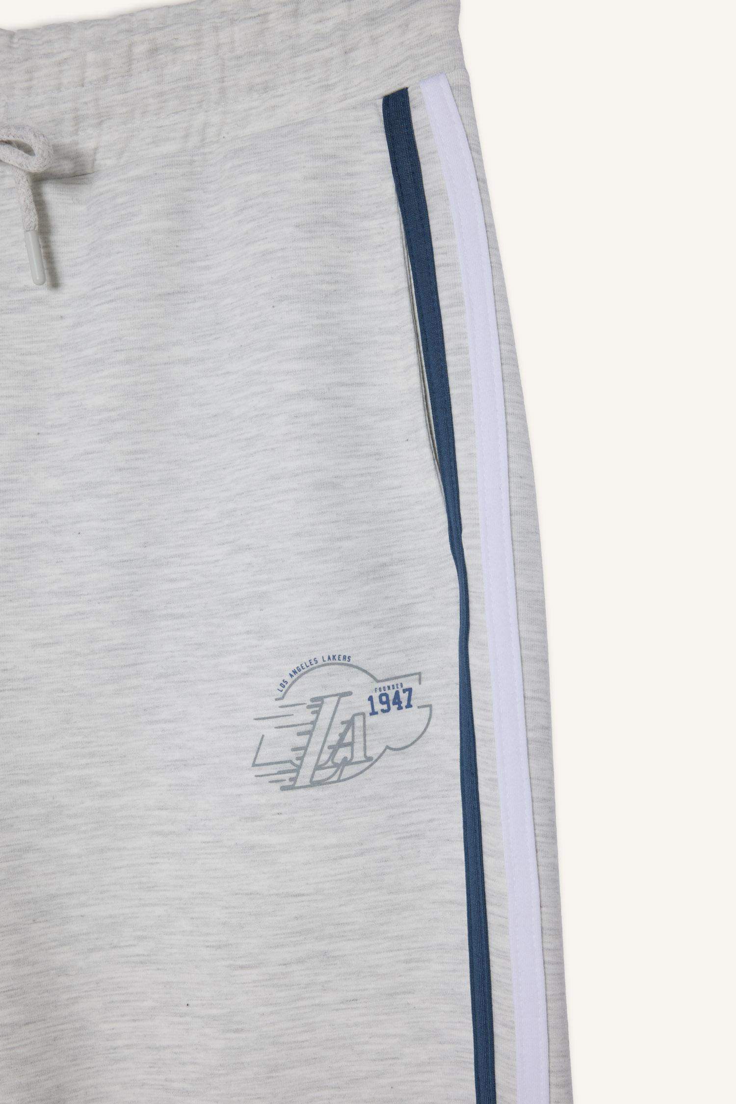NBA Los Angeles Lakers Standart Fıt Skuba Dalgıç Kumaş Jogger