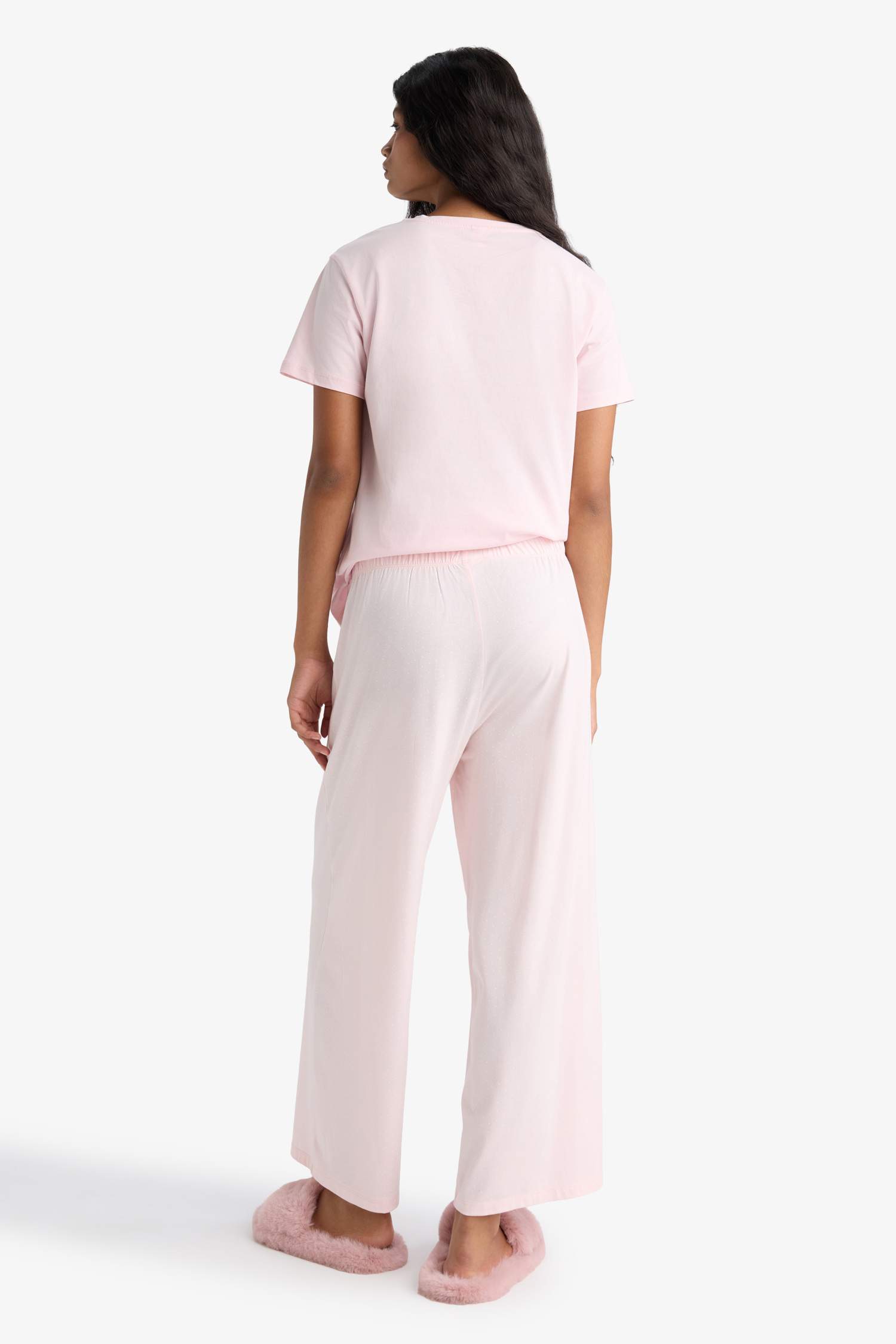 Regular Fit Beli Lastikli Pijama Altı