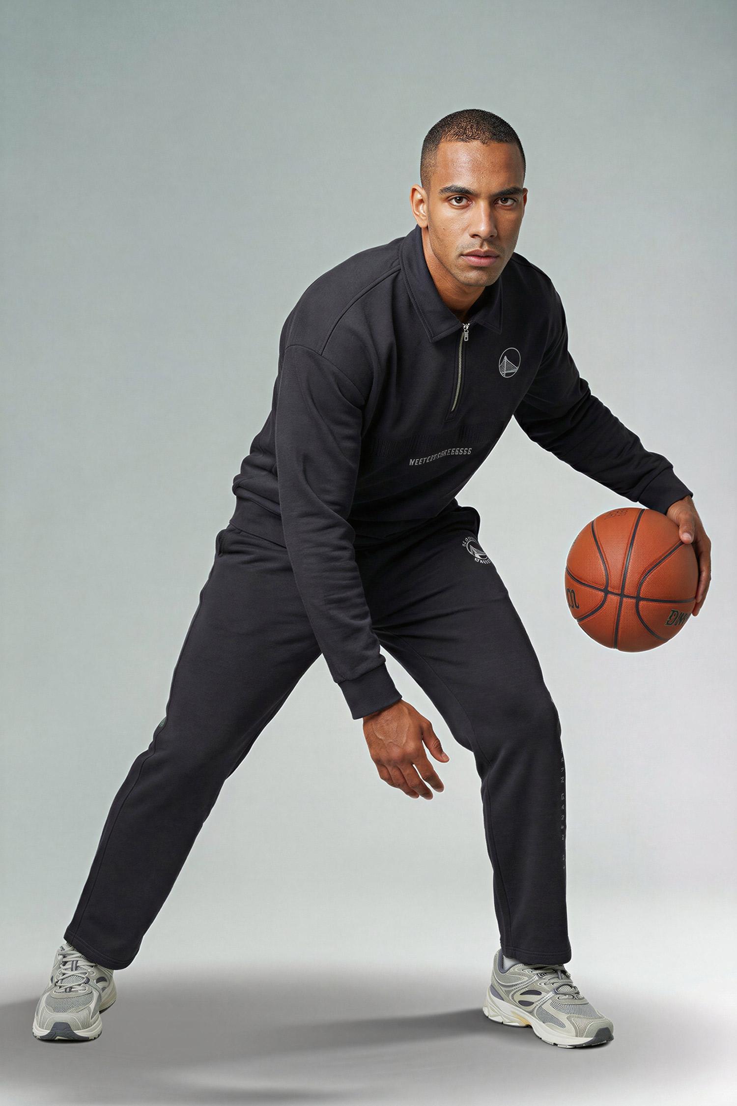 DeFacto NBA Golden State Warrıors Relax Fıt Skuba Dalgıç Kumaş Jogger