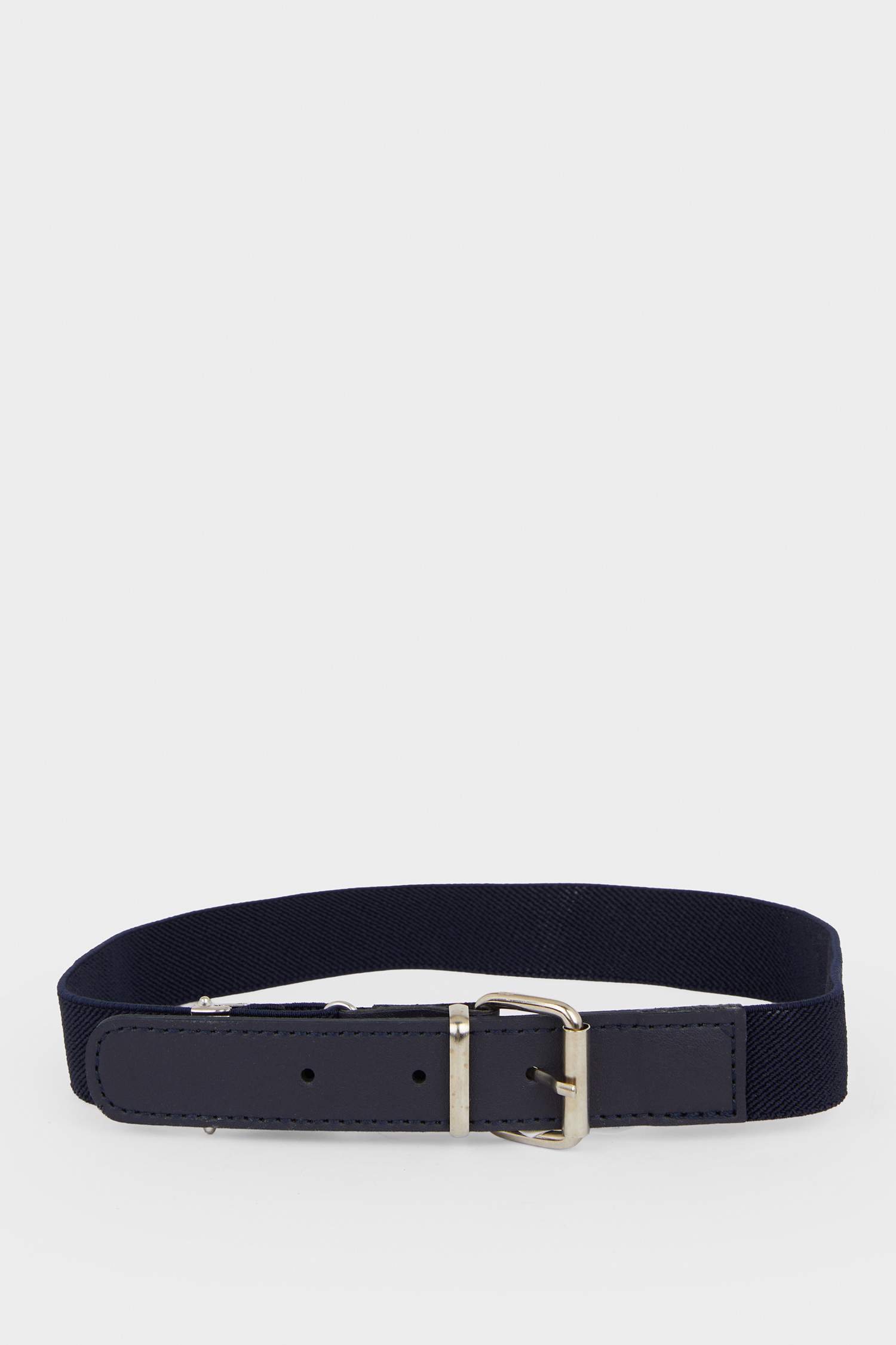 حزام ولادي مطبوع بمشبك مستطيل