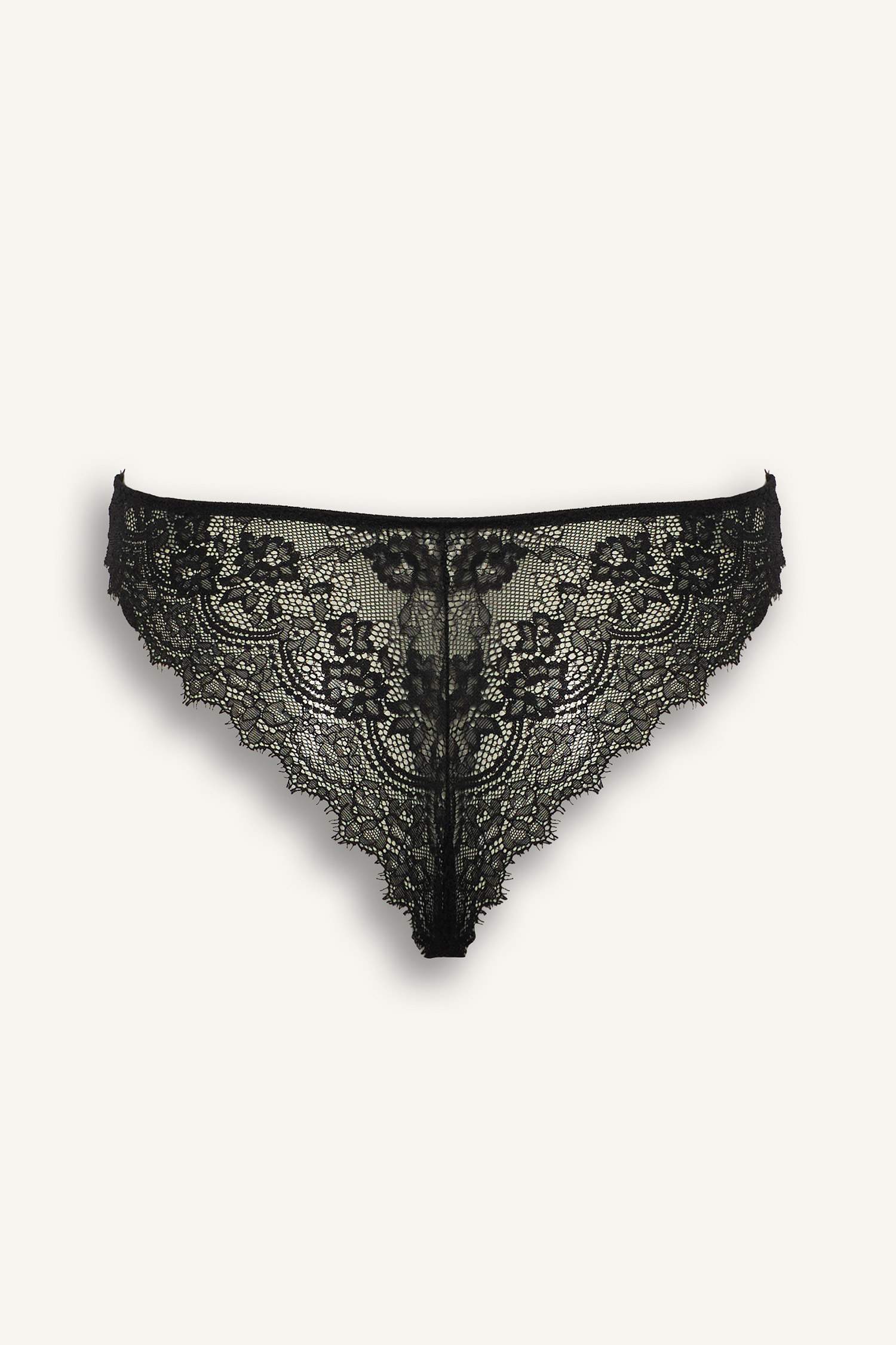 Bağcıklı Dantelli Brazilian Külot-Fall in Love